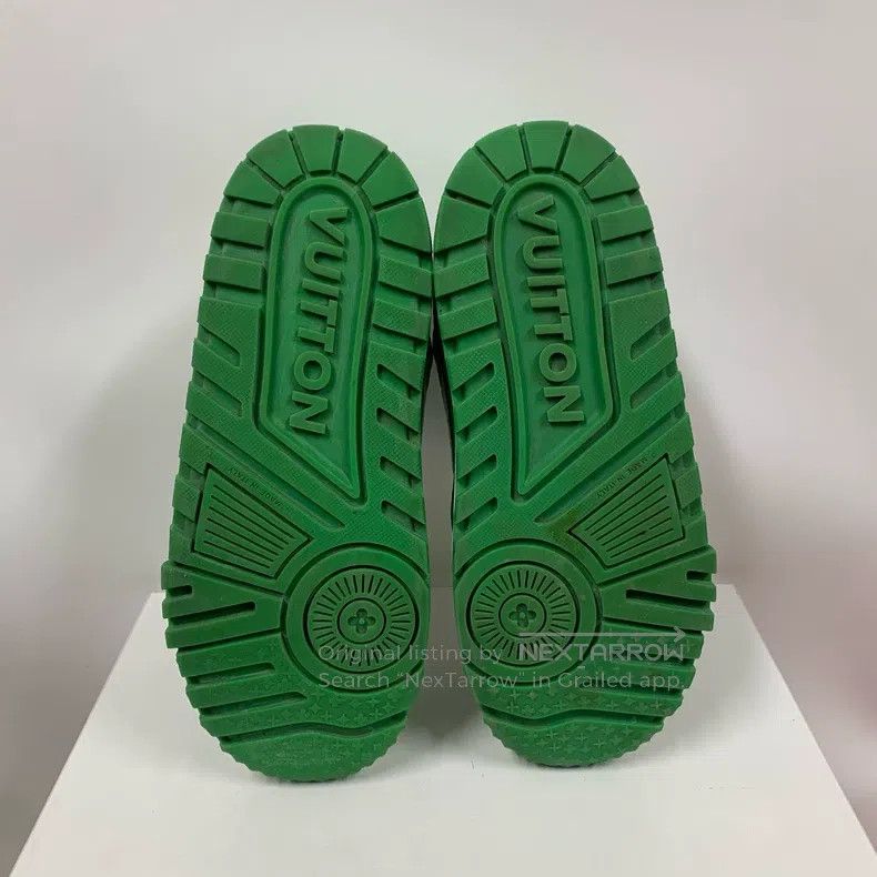 Louis Vuitton Louis Vuitton The tariner is green and fat shoes Size US 8 / EU 41 - 7 Thumbnail