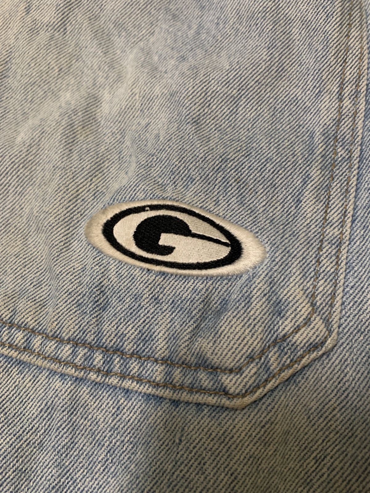 Vintage VINTAGE 90s L.A GATE BAGGY DENIM PANTS Size US 42 / EU 58 - 6 Thumbnail