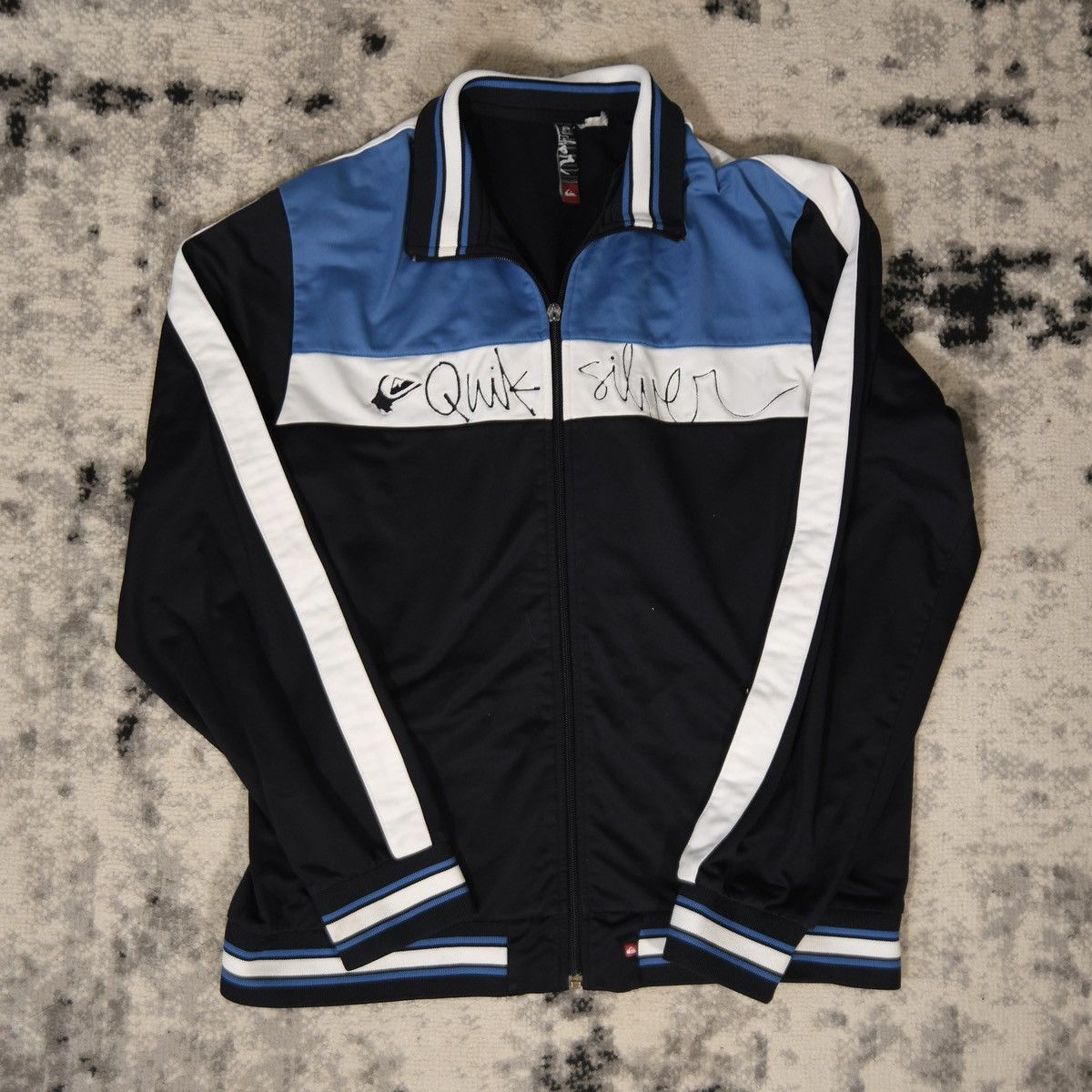 Quiksilver Y2K Quiksilver Zip Up Track-Suit Jacket Size US L / EU 52-54 / 3 - 1 Thumbnail