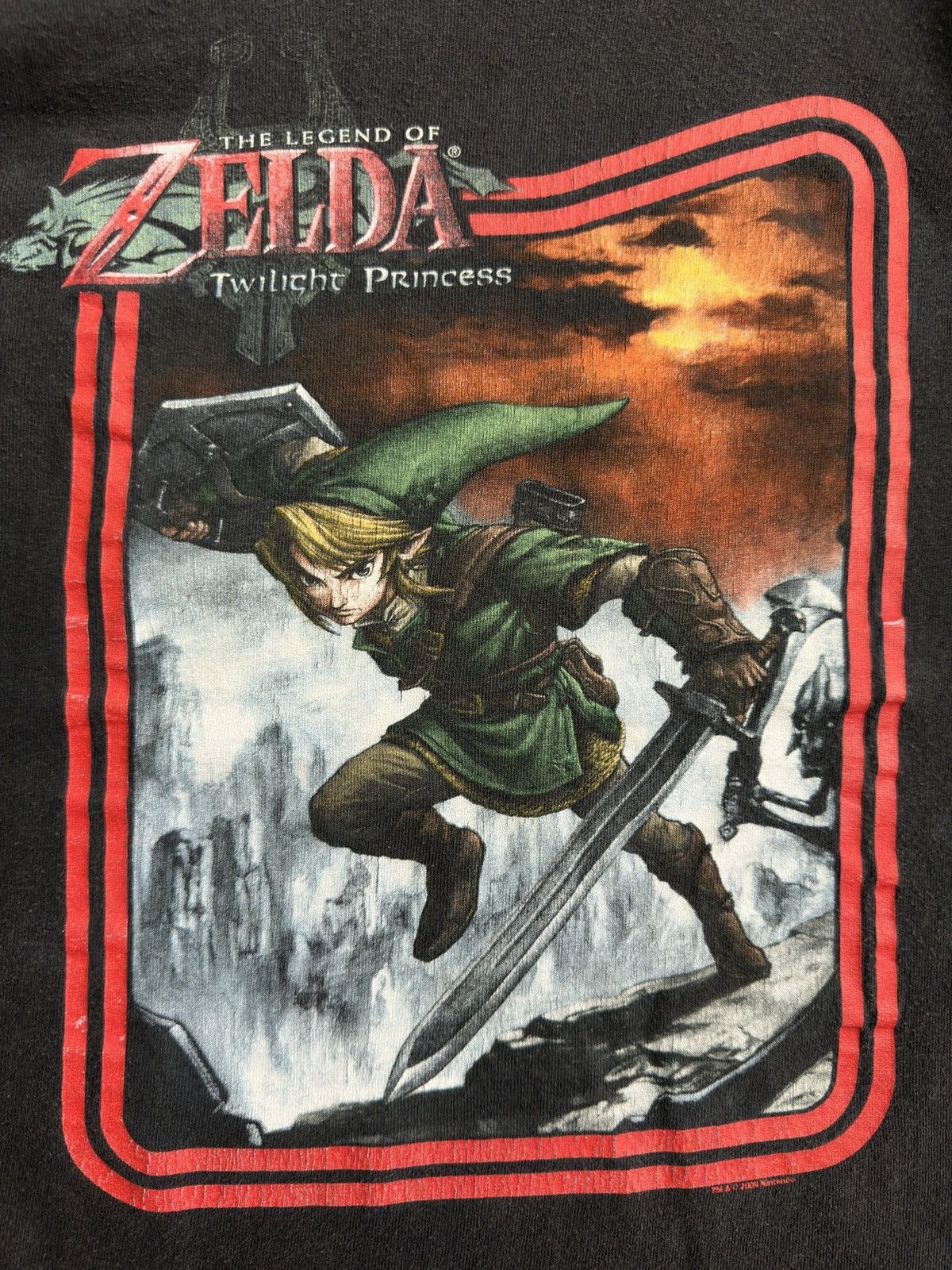 Anime The Legend of Zelda Twilight Princess Nintendo Vintage shirt Size US M / EU 48-50 / 2 - 2 Thumbnail