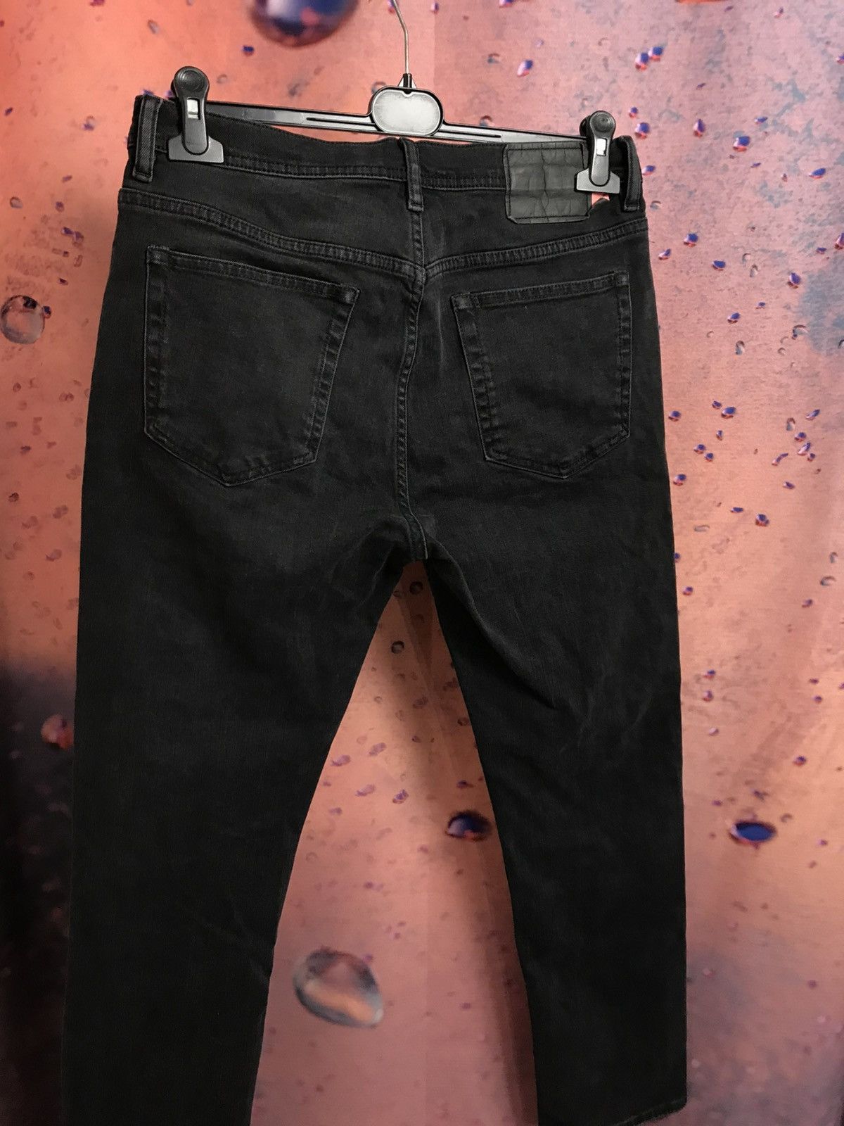 Acne Studios × Designer Acne Studios: River Used Black Jeans size 31 Size US 31 - 4 Thumbnail