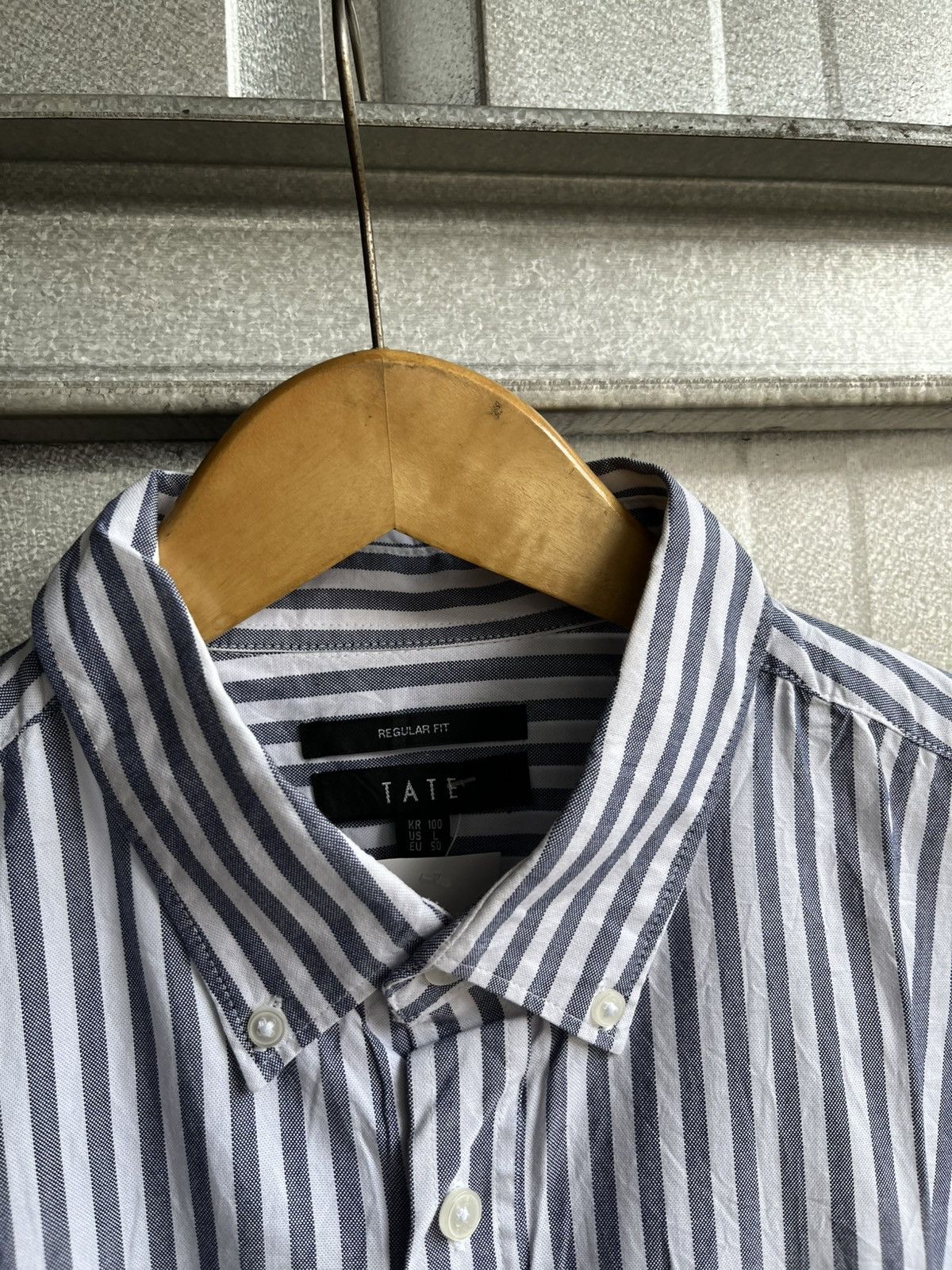 Other tate striped button up shirt long sleeve isseymiyake/cdg/ Size US L / EU 52-54 / 3 - 5 Thumbnail