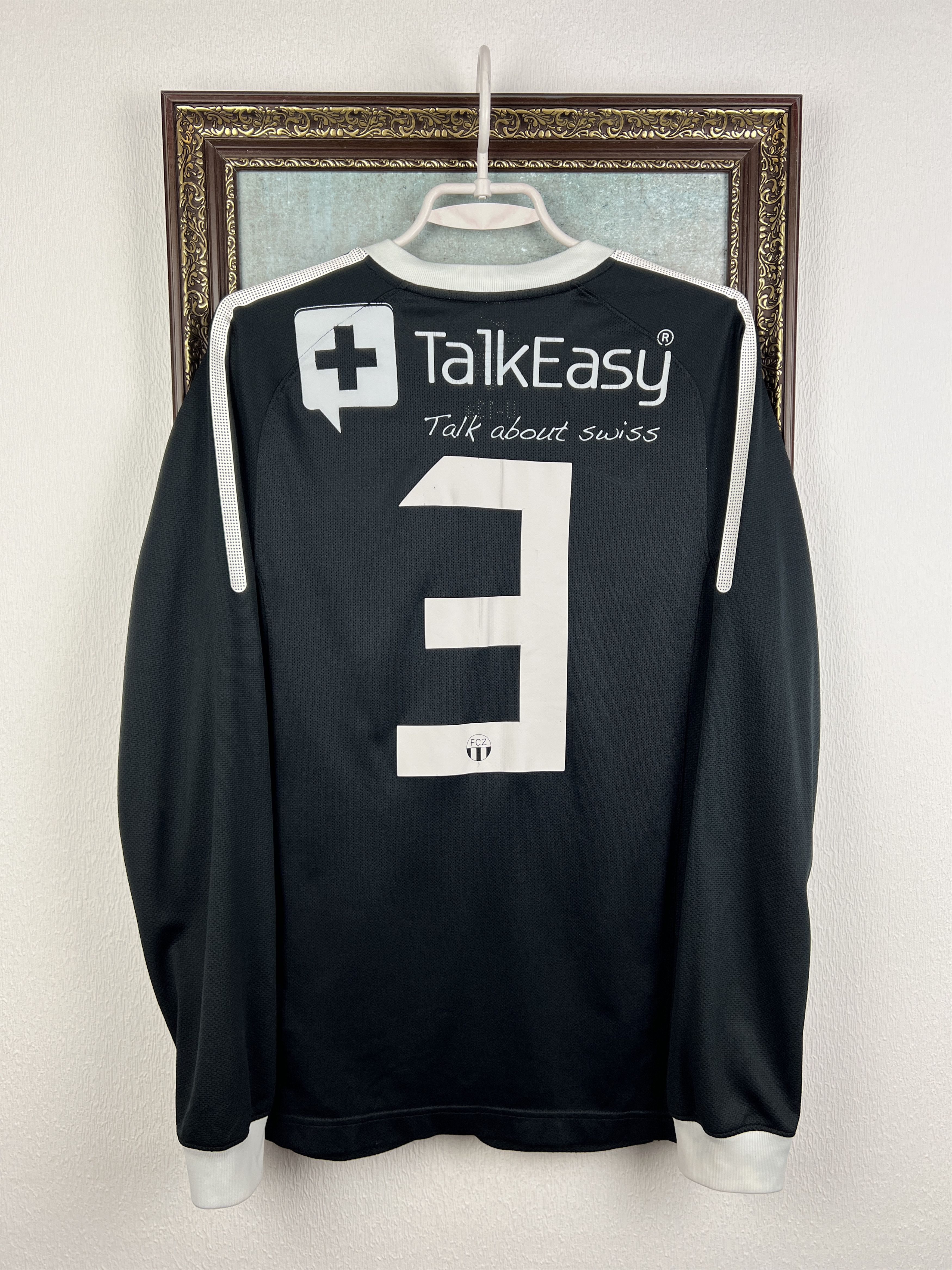 Nike Zurich Away football shirt Long Sleeve U13 Match Worn Jersey Size US S / EU 44-46 / 1 - 9 Thumbnail