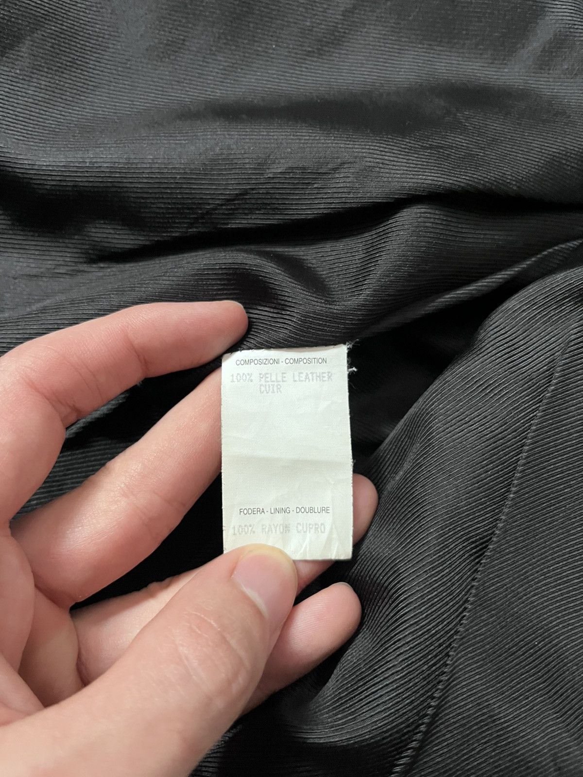 Gucci Gucci F/W 1998 by Tom Ford Leather blazer jacket black Size L / US 10 / IT 46 - 16 Thumbnail