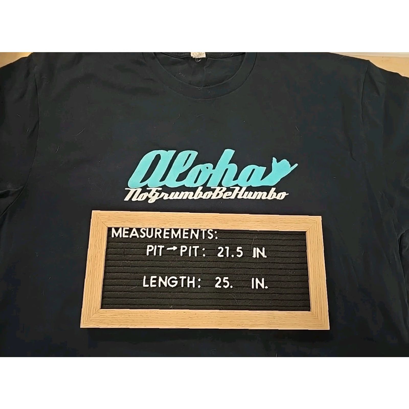 ALOHAS A4 Printables Shirt XL Aloha Shirt Short Sleeve T-Shirt No Grumbo Be Humbo Size US XL / EU 56 / 4 - 2 Thumbnail