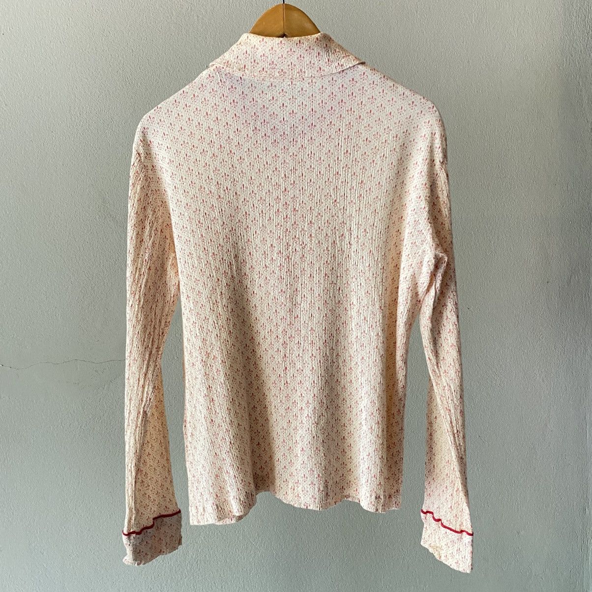 Tsumori Chisato TSUMORI CHISATO Retro Button-Up with Red Trim Size XS / US 0-2 / IT 36-38 - 5 Thumbnail