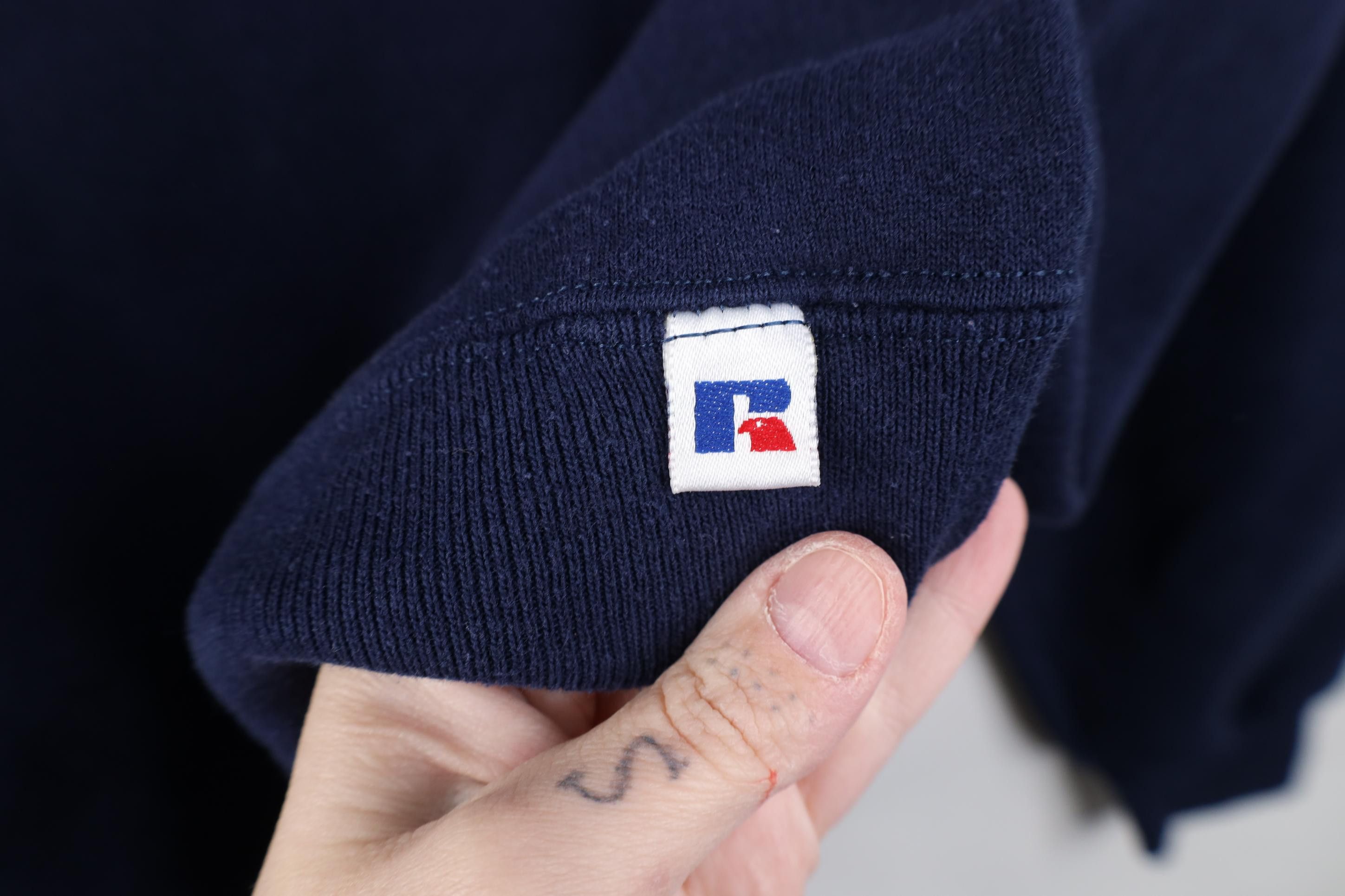 Russell Athletic Vintage 90s Russell Athletic Crewneck Sweatshirt Blue USA Size US XL / EU 56 / 4 - 6 Thumbnail