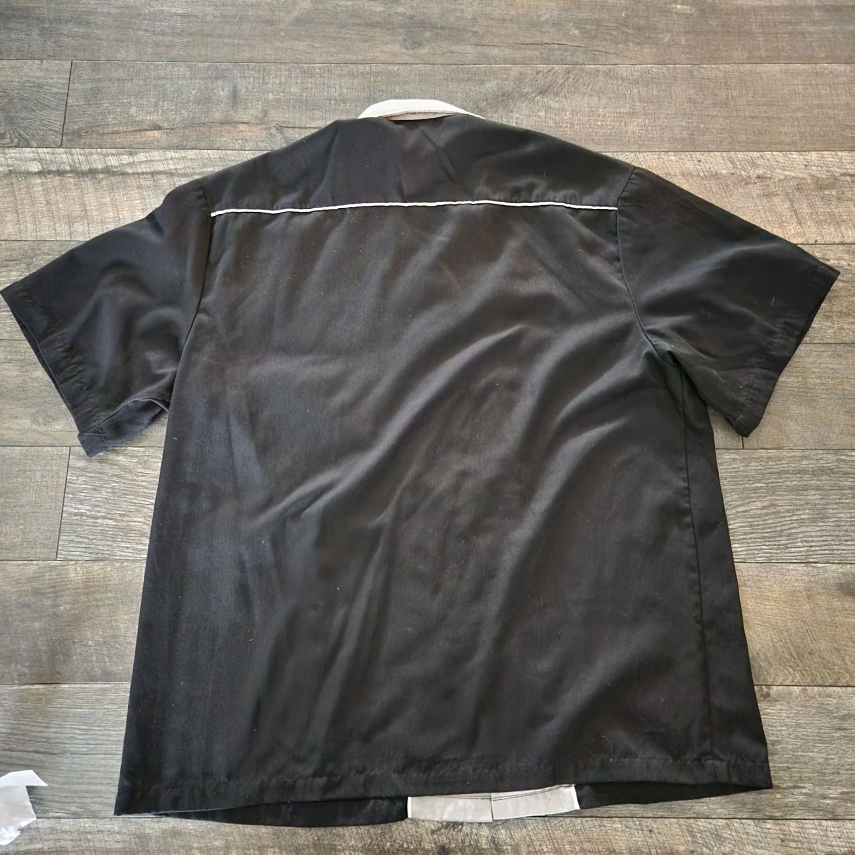 Vintage VINTAGE Cruisin USA Shirt Mens XL The Rat Pack Bowling Black Gray Striped Charlie Sheen Size US XL / EU 56 / 4 - 6 Thumbnail