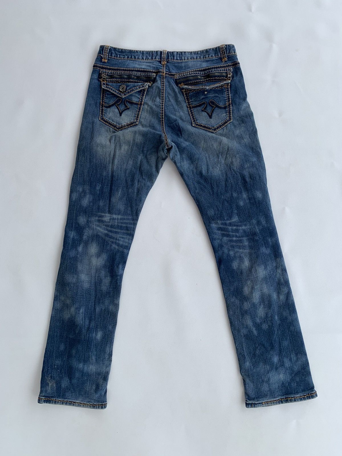 Japanese Brand Britpop Denim InCrux Japanese Basic Jeans Size US 33 - 2 Thumbnail