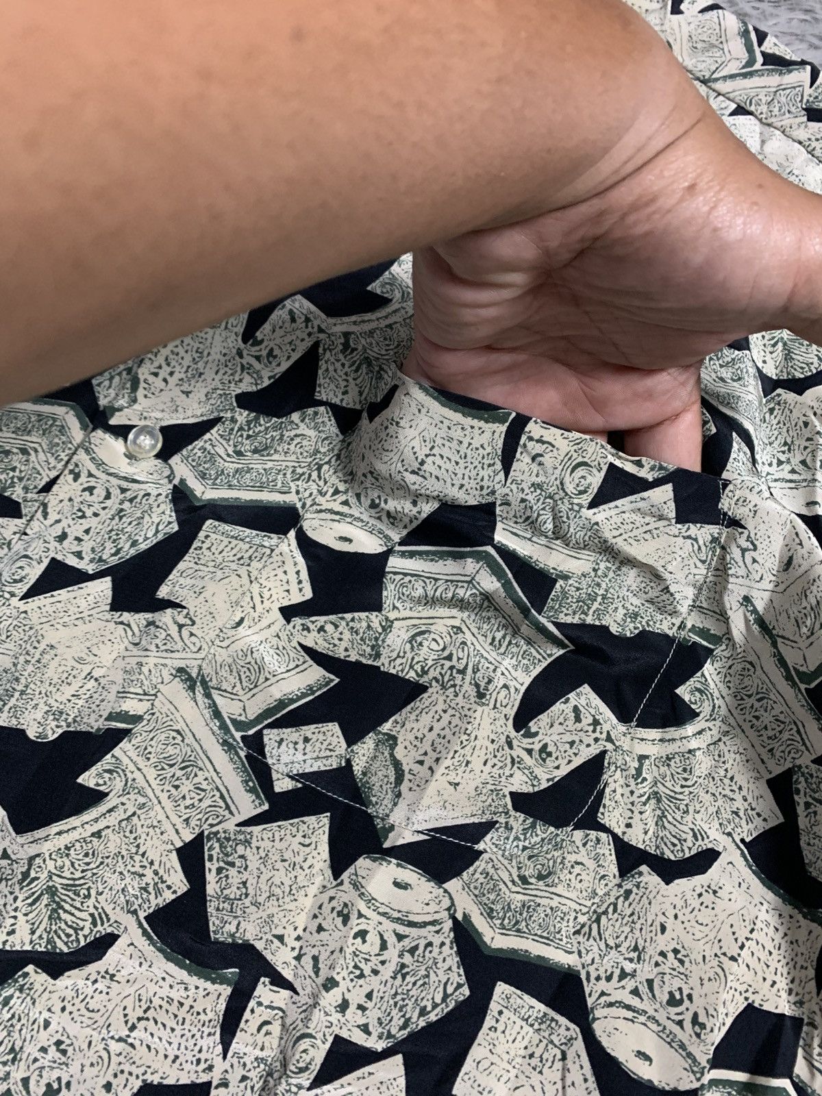 Japanese Brand Open Colar Shirt Vanson Touristm Japan Style Over Print Size US XL / EU 56 / 4 - 3 Thumbnail