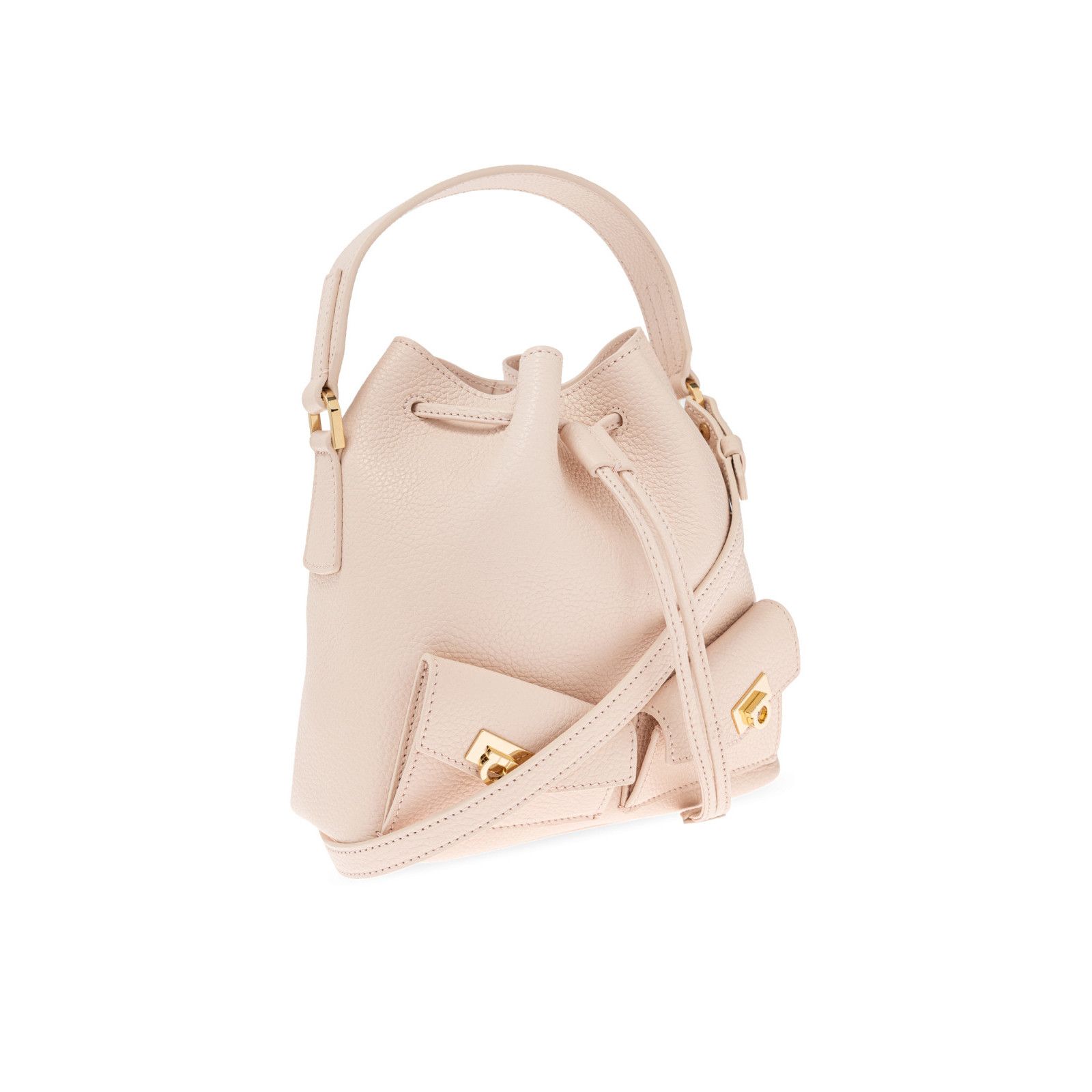 Salvatore Ferragamo FERRAGAMO Multipocket Mini $1250 Ballet Pink Backpack New & Size ONE SIZE - 3 Thumbnail