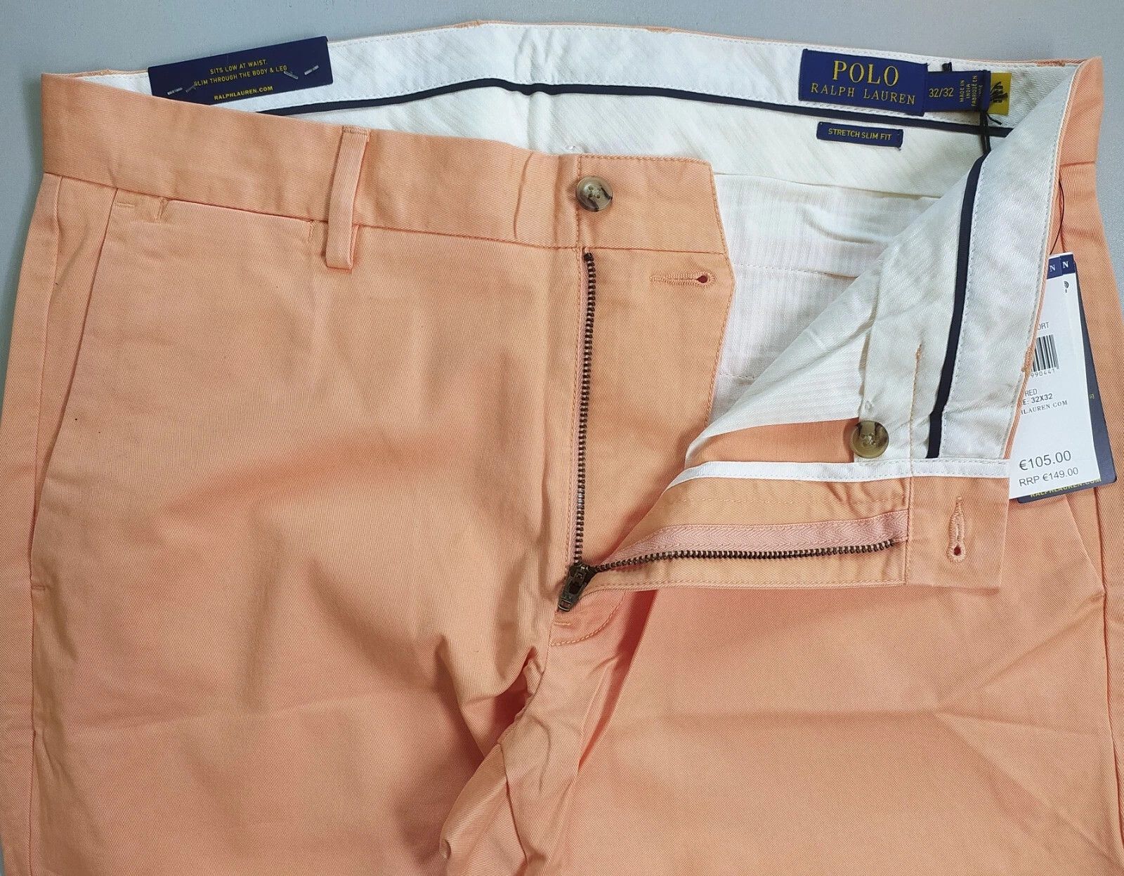 Polo Ralph Lauren Polo Ralph Lauren Stretch Slim Fit Chino Trouser FTP 0147 Size US 32 / EU 48 - 5 Thumbnail