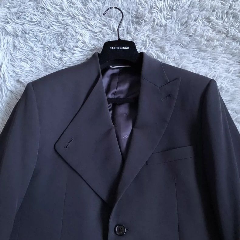 Dior Dior Irregular neckline, wool suit, jacket 2501-Nextarrow Size US S / EU 44-46 / 1 - 2 Thumbnail