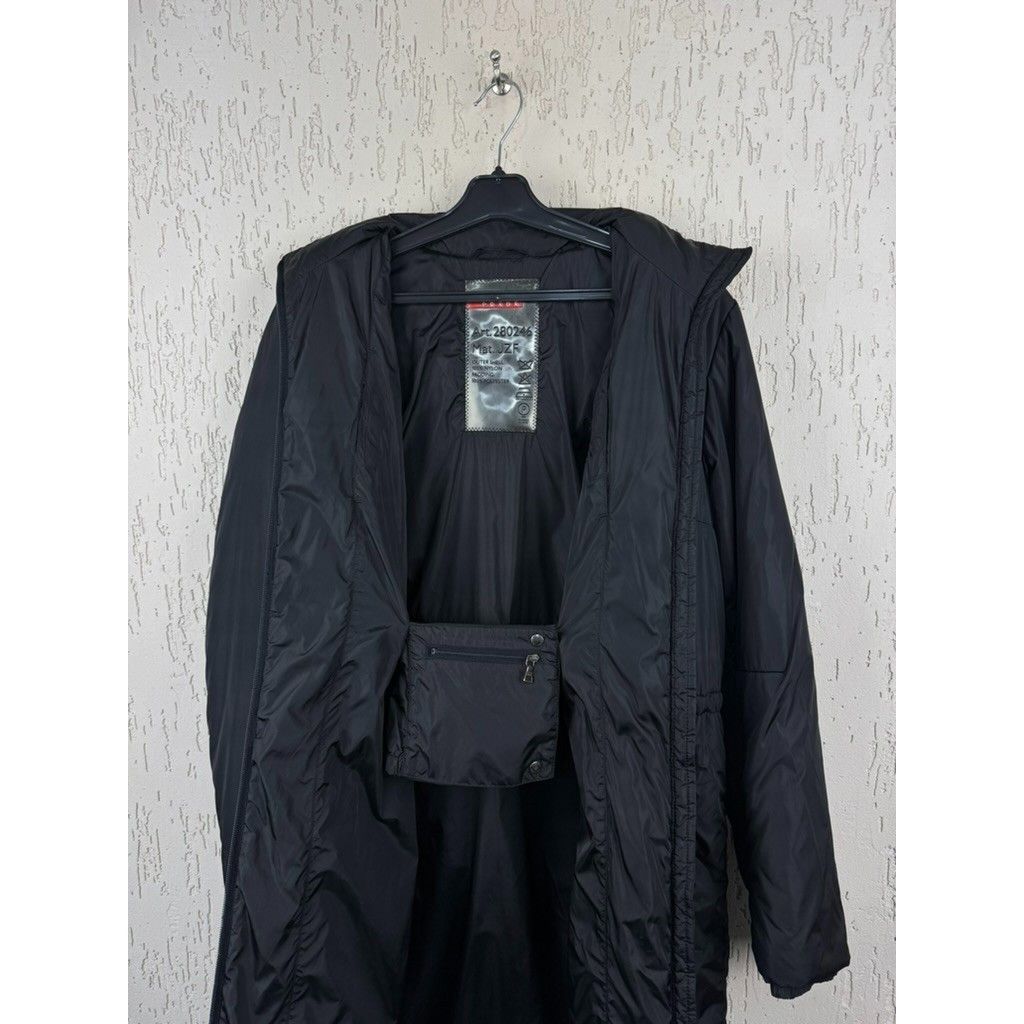 Prada Prada Insulated Black Women's Puffer Nylon Jacket Coat Parka Size M / US 6-8 / IT 42-44 - 6 Thumbnail