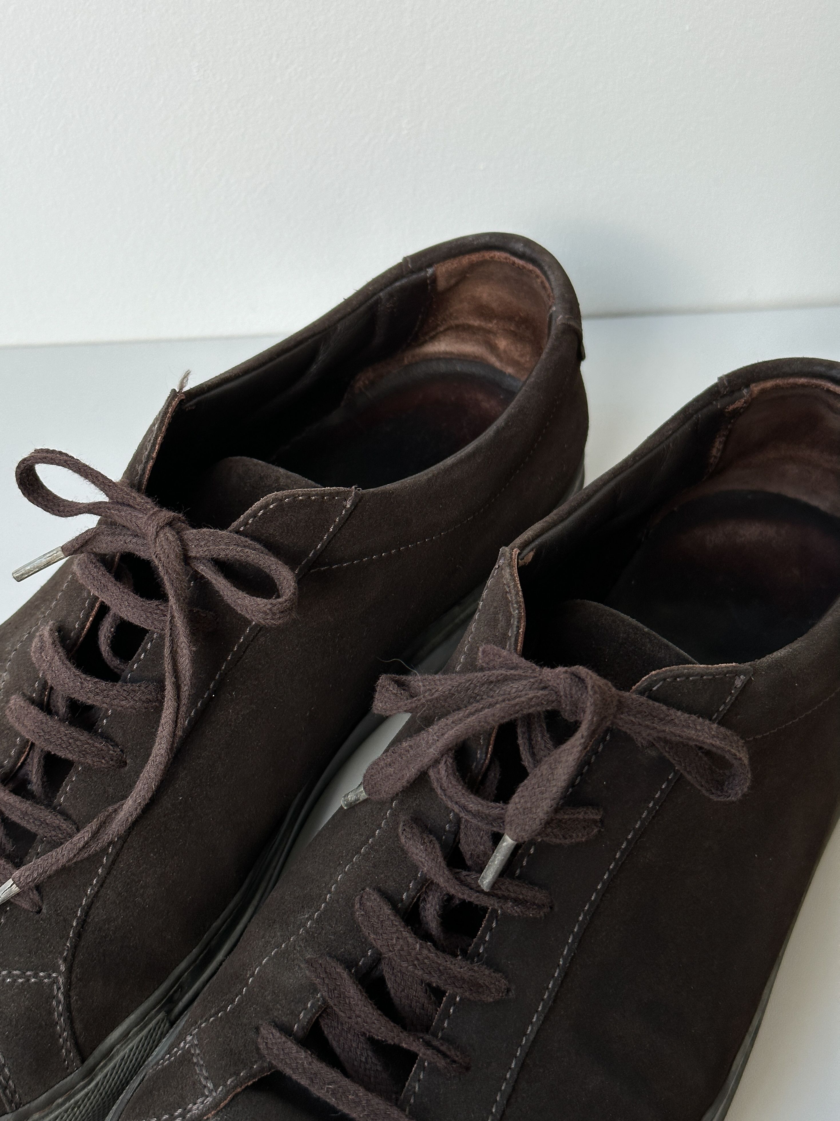 Common Projects Common Projects Suede Low Top Sneakers Size US 8.5 / EU 41-42 - 10 Thumbnail