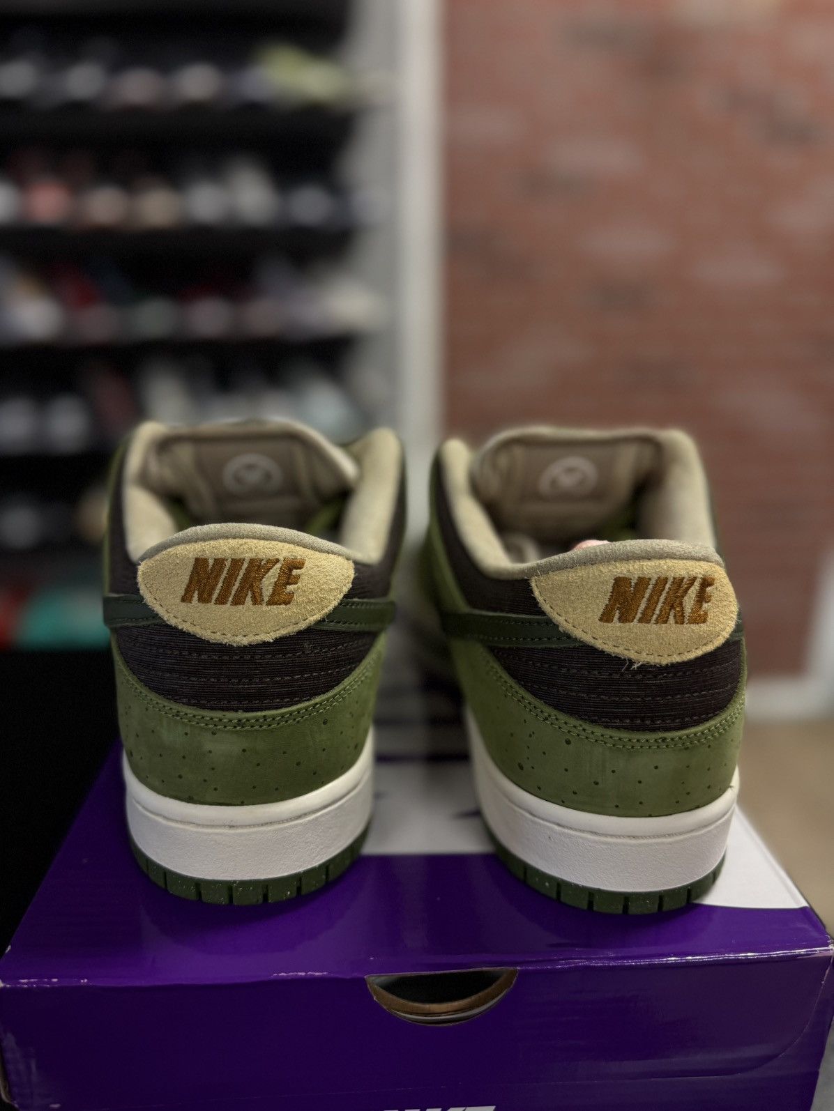 Nike Nike Dunk Low Yuto Horigome Matcha Size 12 (NEW) Size US 12 / EU 45 - 5 Thumbnail
