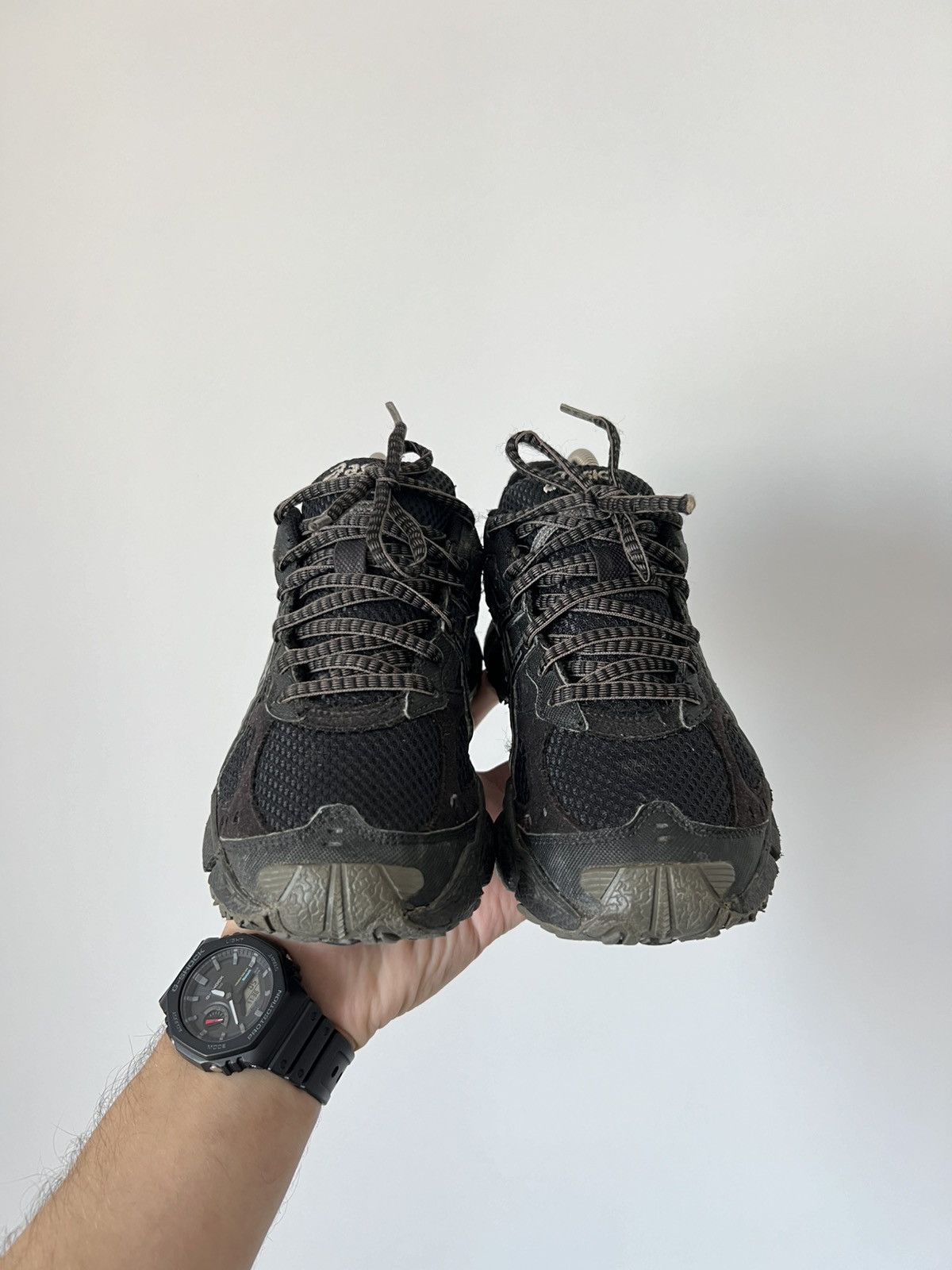 Asics × Goretex Asics Gel Trail Goretex Black Low Sneakers Hype Rare Y2k Size US 6 / IT 36 - 3 Thumbnail