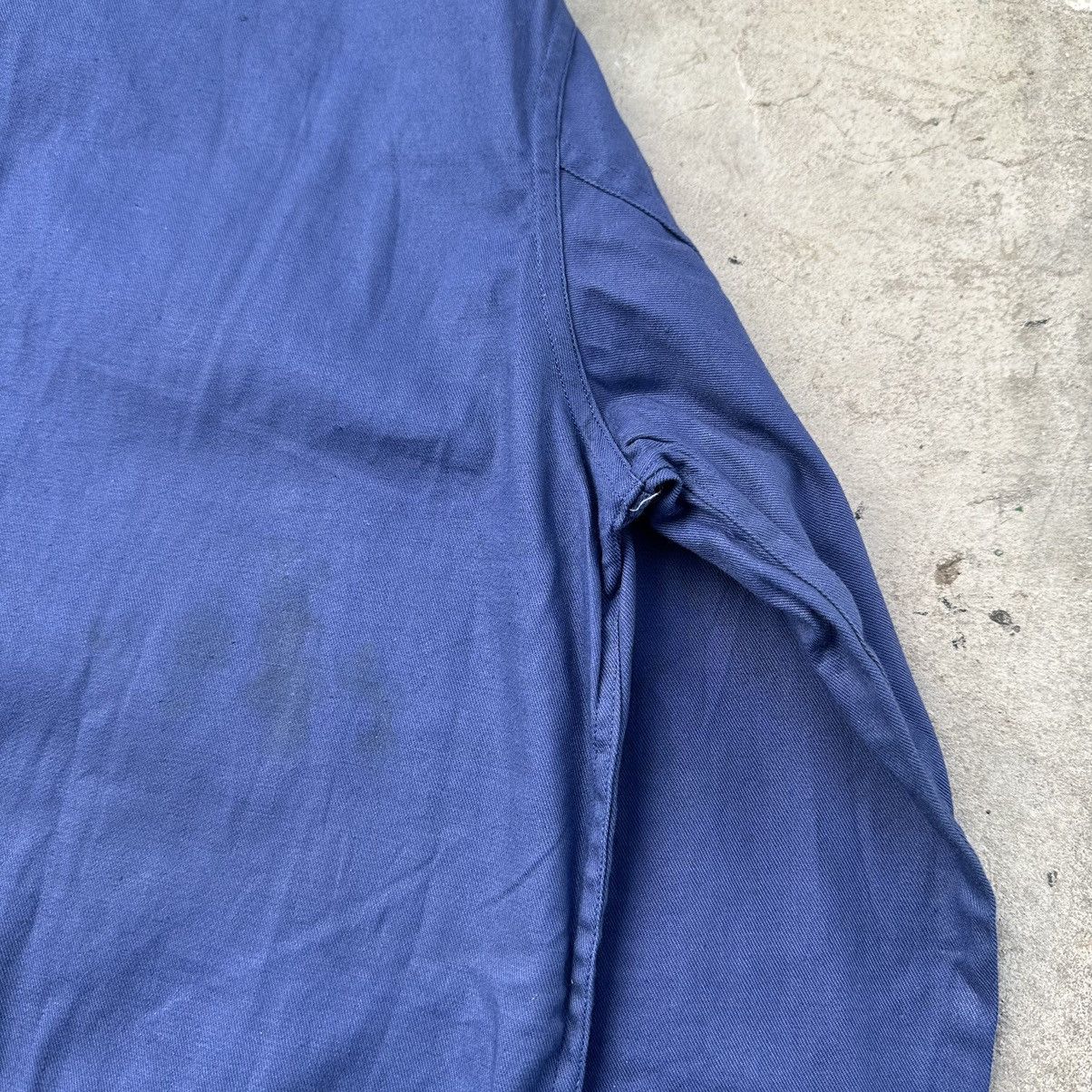 Le Laboureur Vintage lotus 80s French Workwear Sanfor Chore Jacket Size US M / EU 48-50 / 2 - 8 Thumbnail