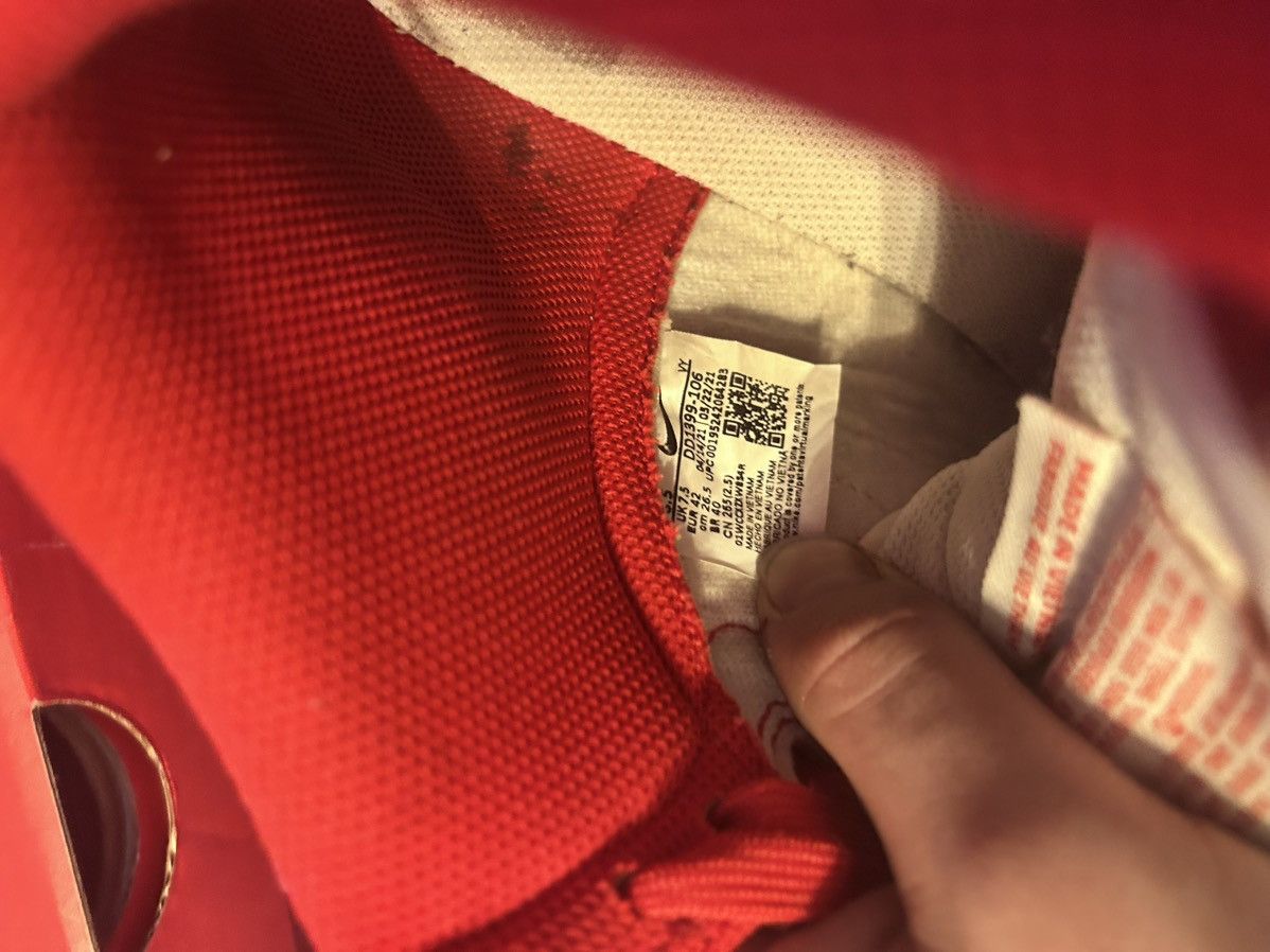 Nike × Vintage Nike Dunk Hi Championship Red Size US 8.5 / EU 41-42 - 6 Thumbnail