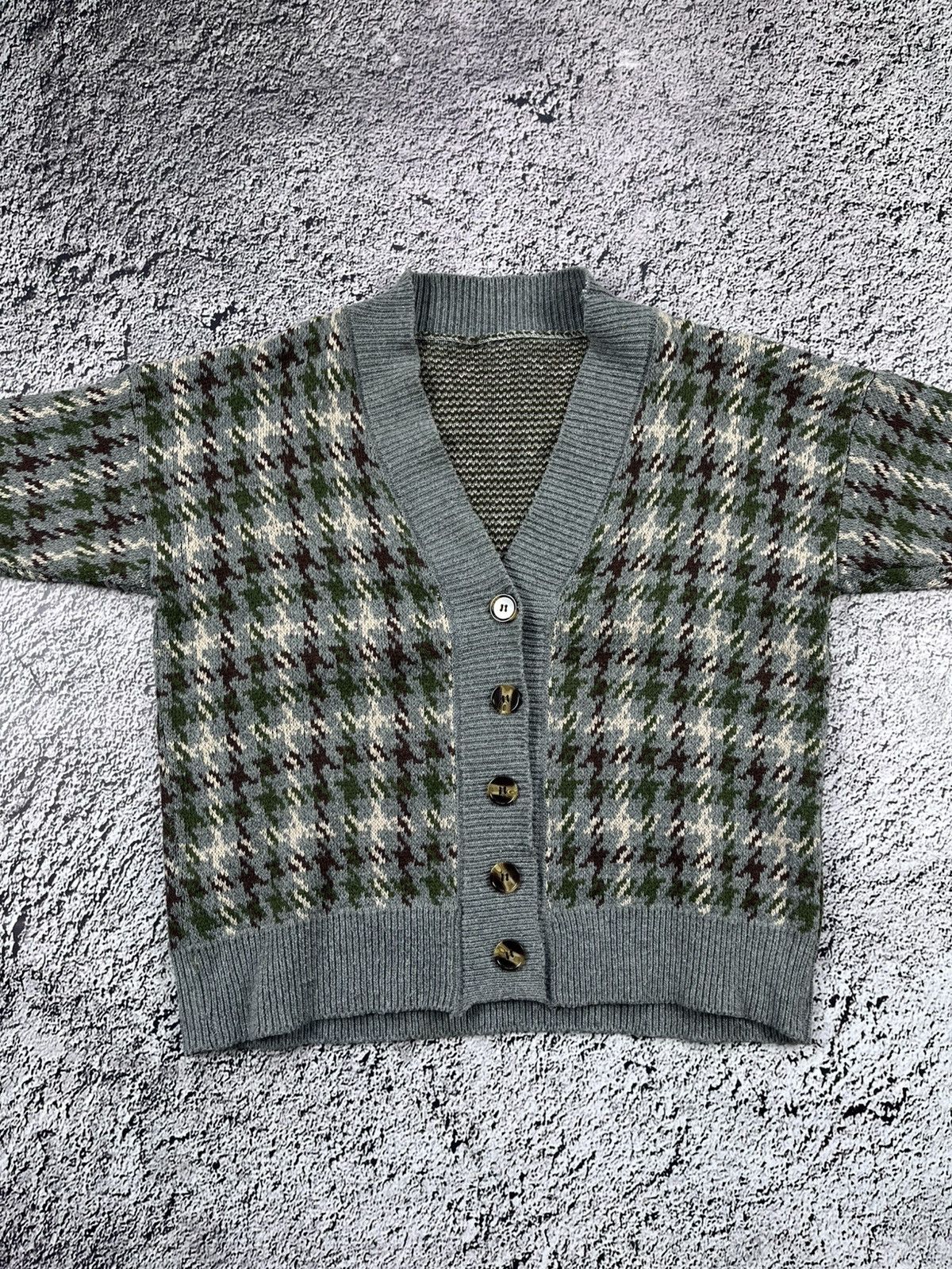 Vintage Vintage 90s Old Money style button up cardigan sweater M Size US M / EU 48-50 / 2 - 2 Thumbnail