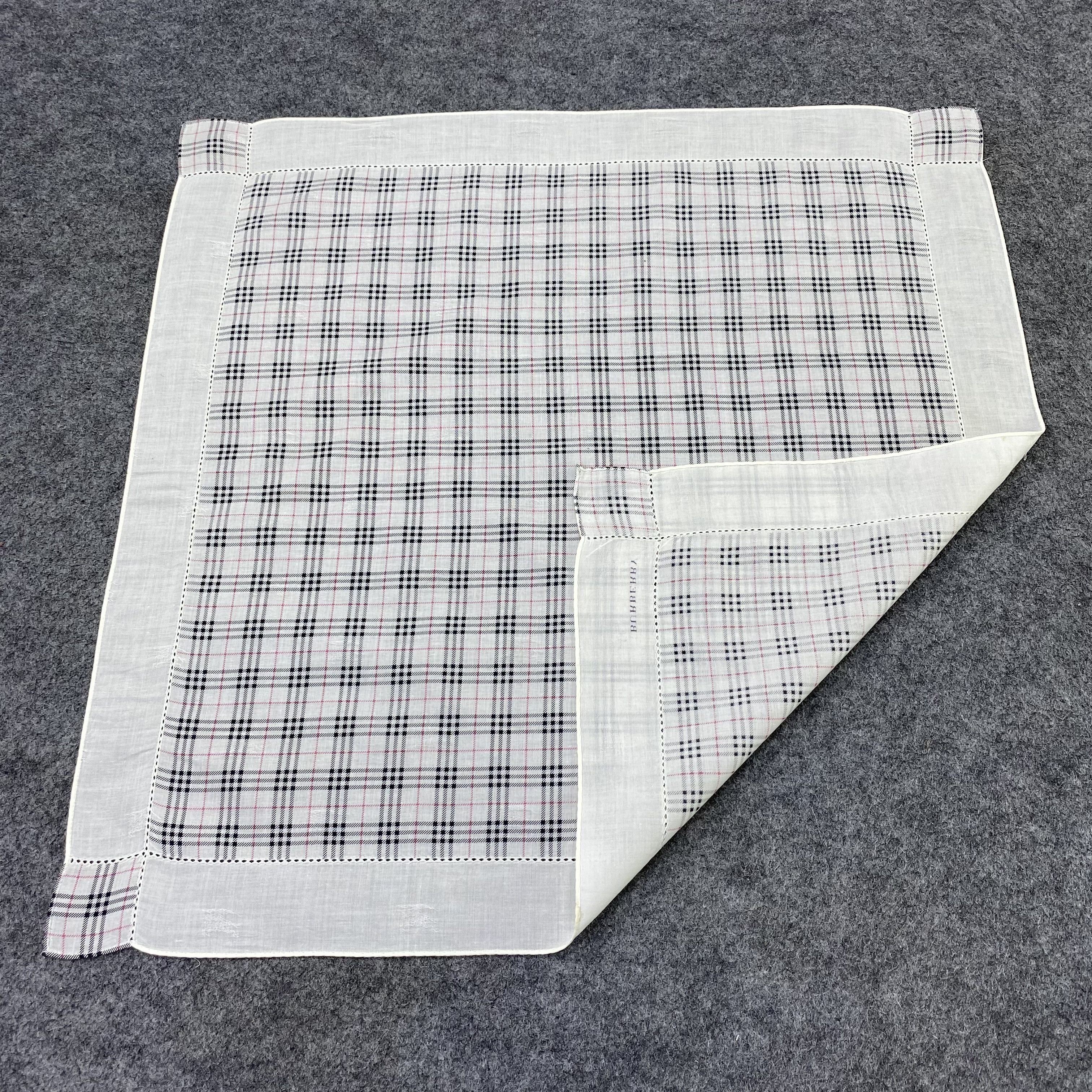 Burberry Burberry Handkerchief Neckerchief Bandana-B1970 Size ONE SIZE - 5 Thumbnail