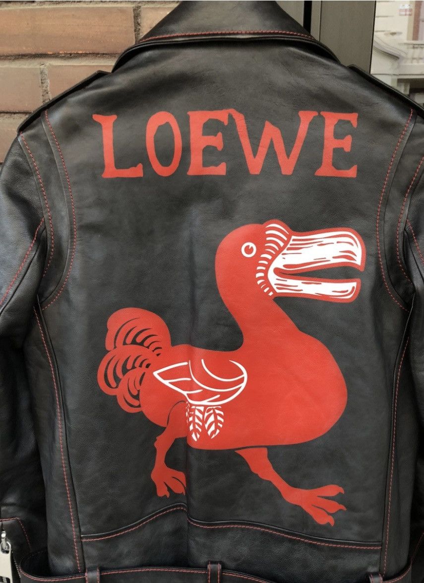 Loewe Loewe William de Morgan leather jacket Size US L / EU 52-54 / 3 - 6 Thumbnail