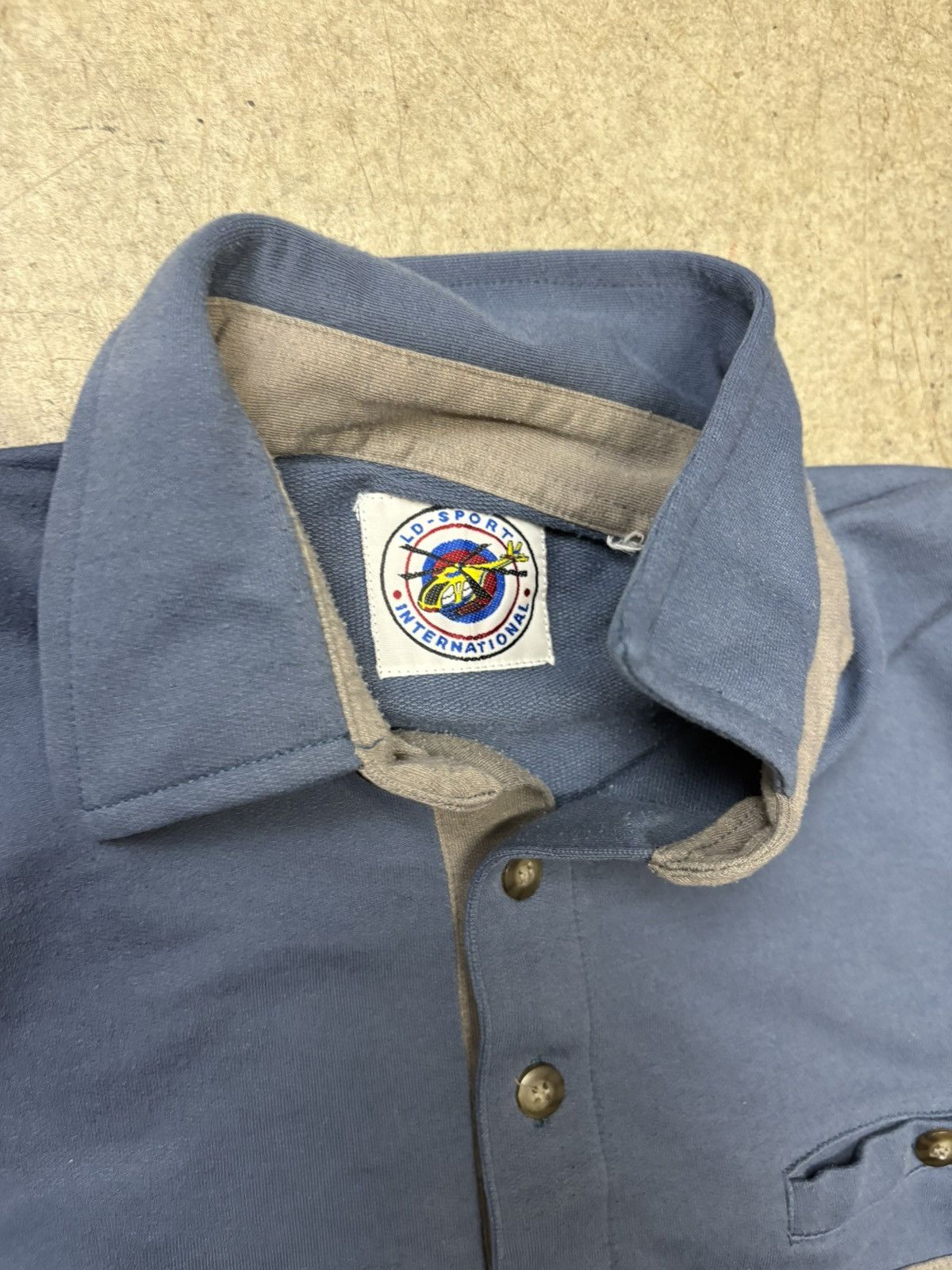 American Apparel Vintage 1980’s Golf Polo Shirt Size US L / EU 52-54 / 3 - 2 Thumbnail
