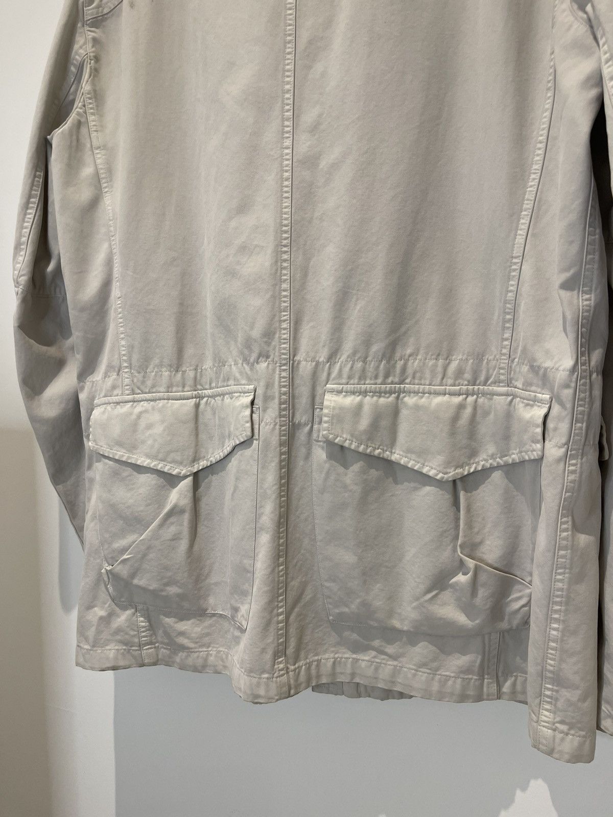 Maison Margiela Maison Martin Margiela SS06 Light Grey Cotton Field Jacket Size US L / EU 52-54 / 3 - 16 Thumbnail