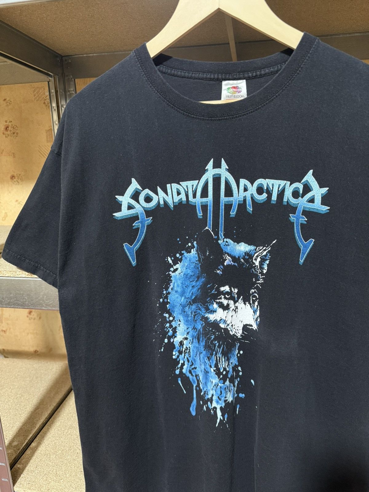 Band Tees × Vintage Vintage 2000’s Sonata Arctica The Wolves Die Young T-Shirt Size US XL / EU 56 / 4 - 3 Thumbnail