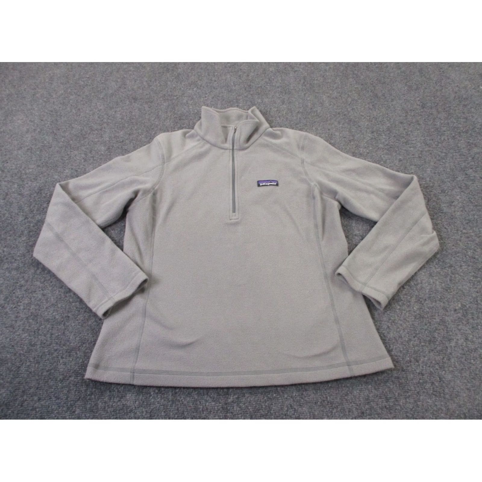 Patagonia Patagonia Jacket Womens M Gray Fleece Lightweight Micro D Outdoor Hiking 26278 Size M / US 6-8 / IT 42-44 - 2 Thumbnail