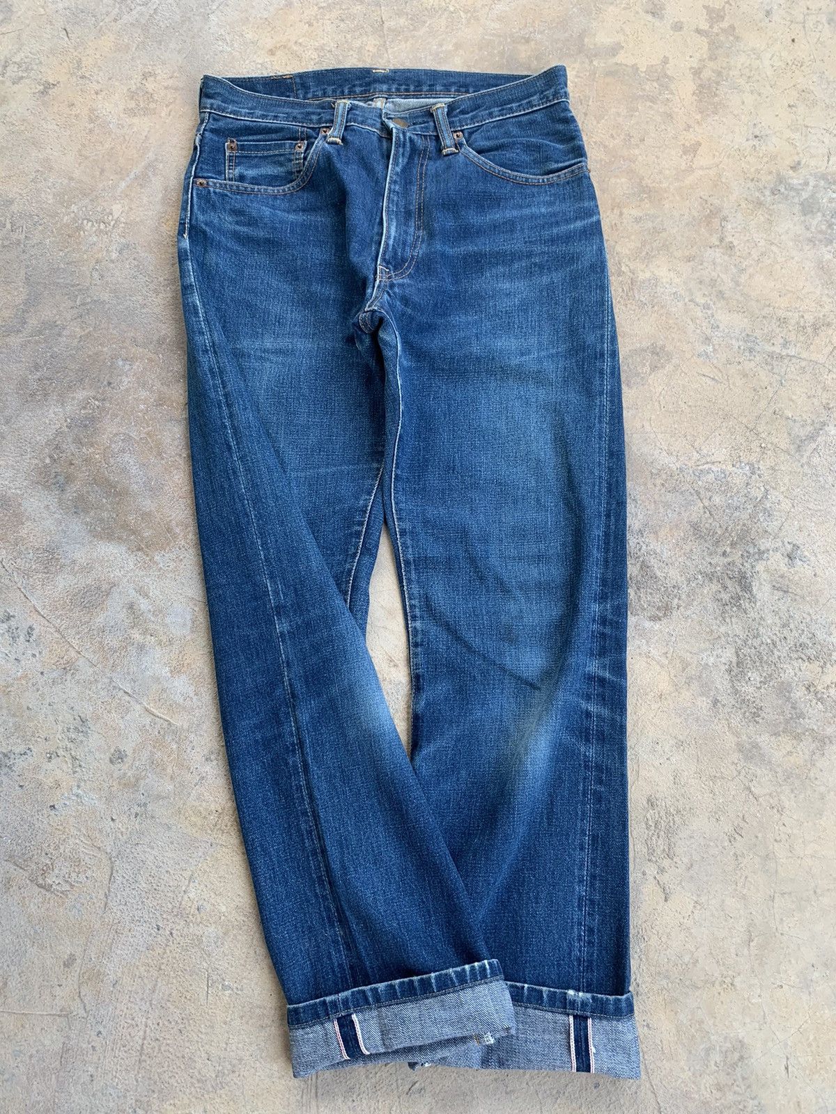 Hysteric Glamour × If Six Was Nine × Le Grande Bleu (L.G.B.) Vintage Hysteric Glamour kinky Selvedge Denim Size US 29 - 6 Thumbnail