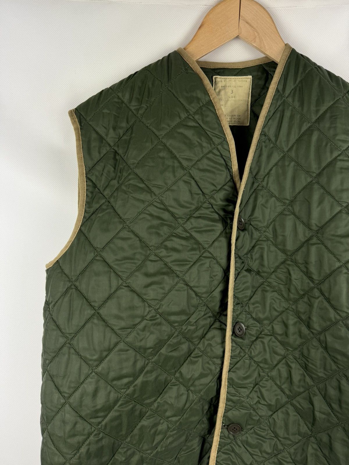 Vintage Vintage British Army Liner Combat Smock Quilted Vest Jacket Size US L / EU 52-54 / 3 - 4 Thumbnail