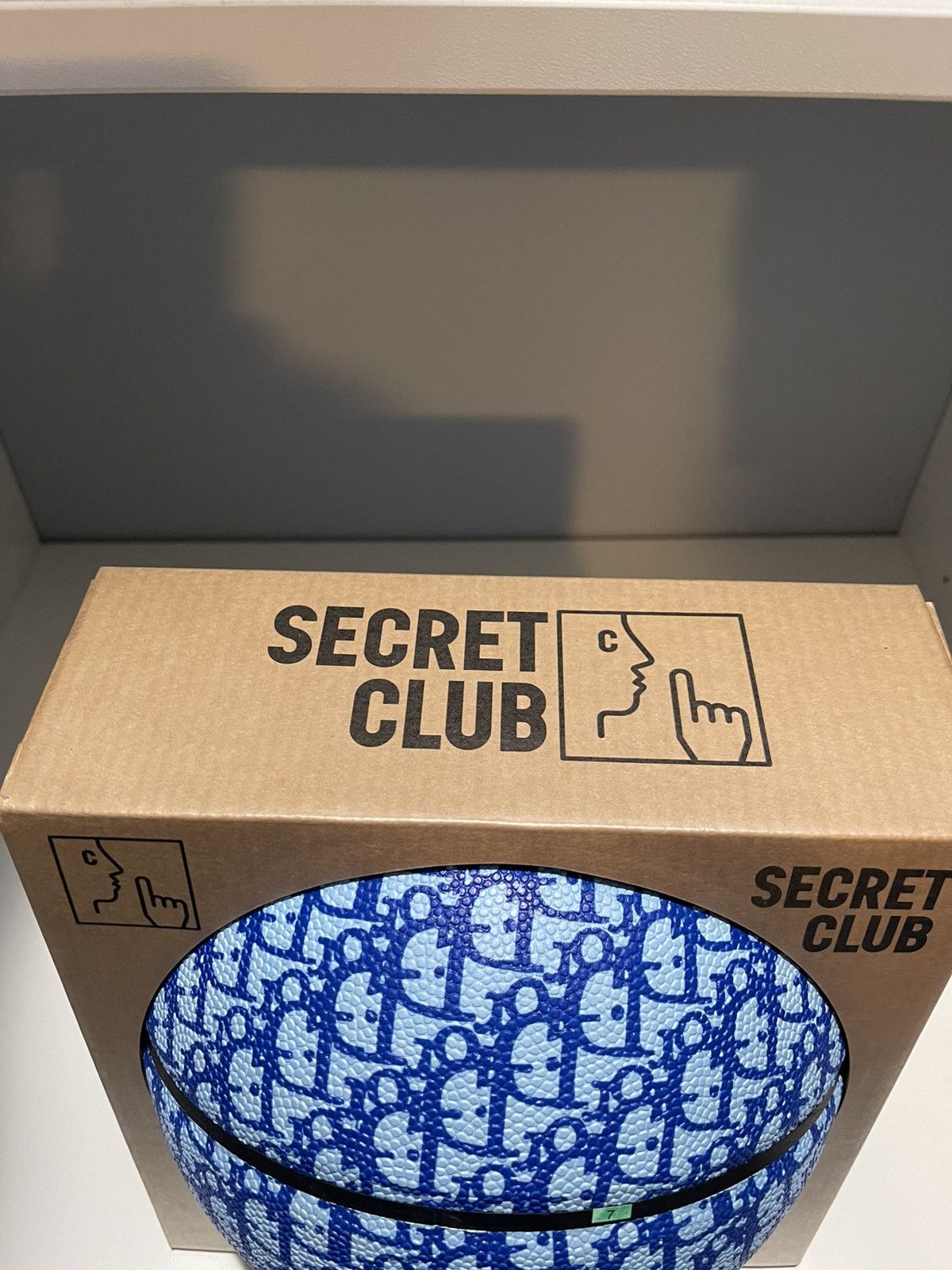 Market Chinatown Market X Secret Club “Dior” Monogram Basketball Size ONE SIZE - 3 Thumbnail