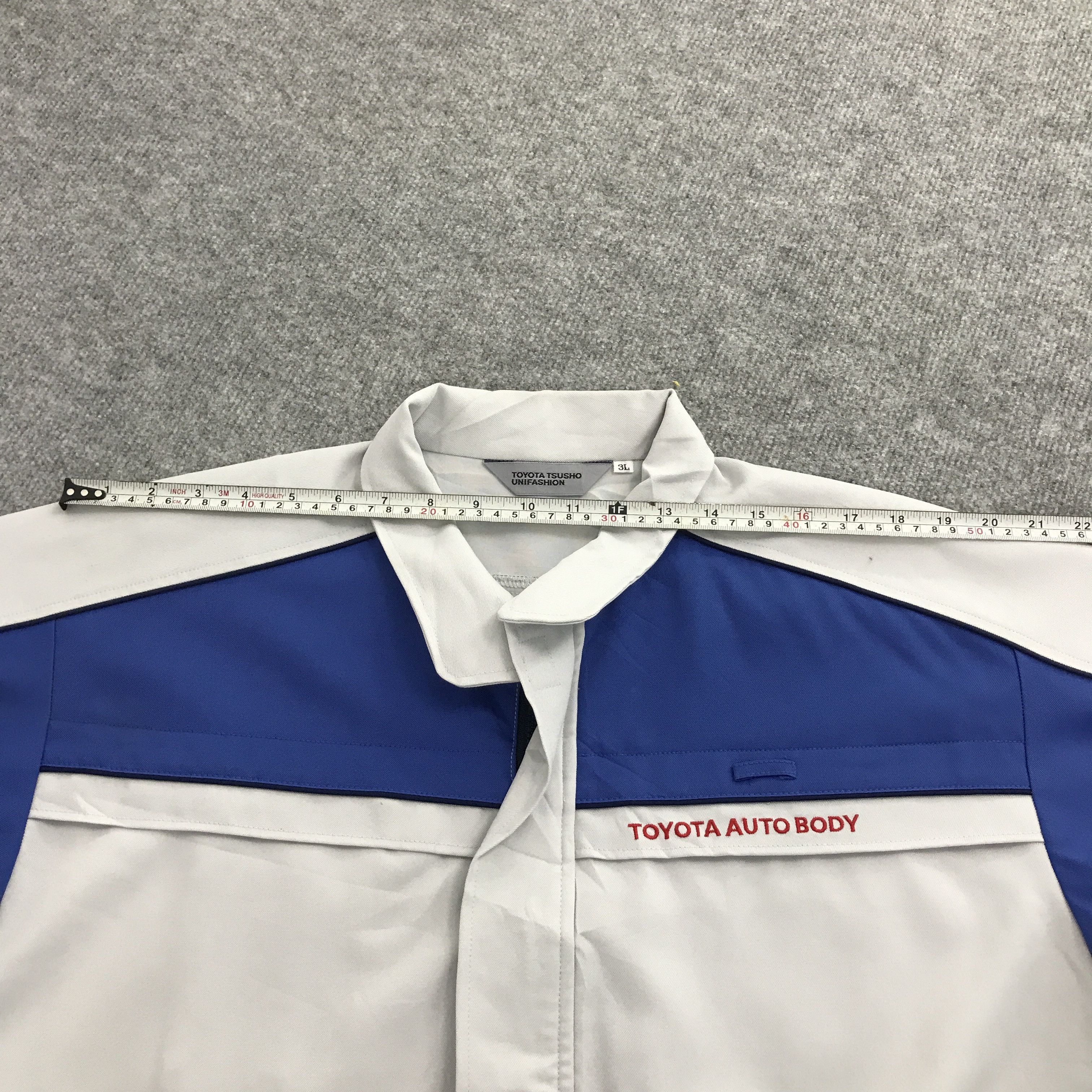 Japanese Brand Toyota auto body work uniform jacket up zipper jacket Size US XL / EU 56 / 4 - 6 Thumbnail