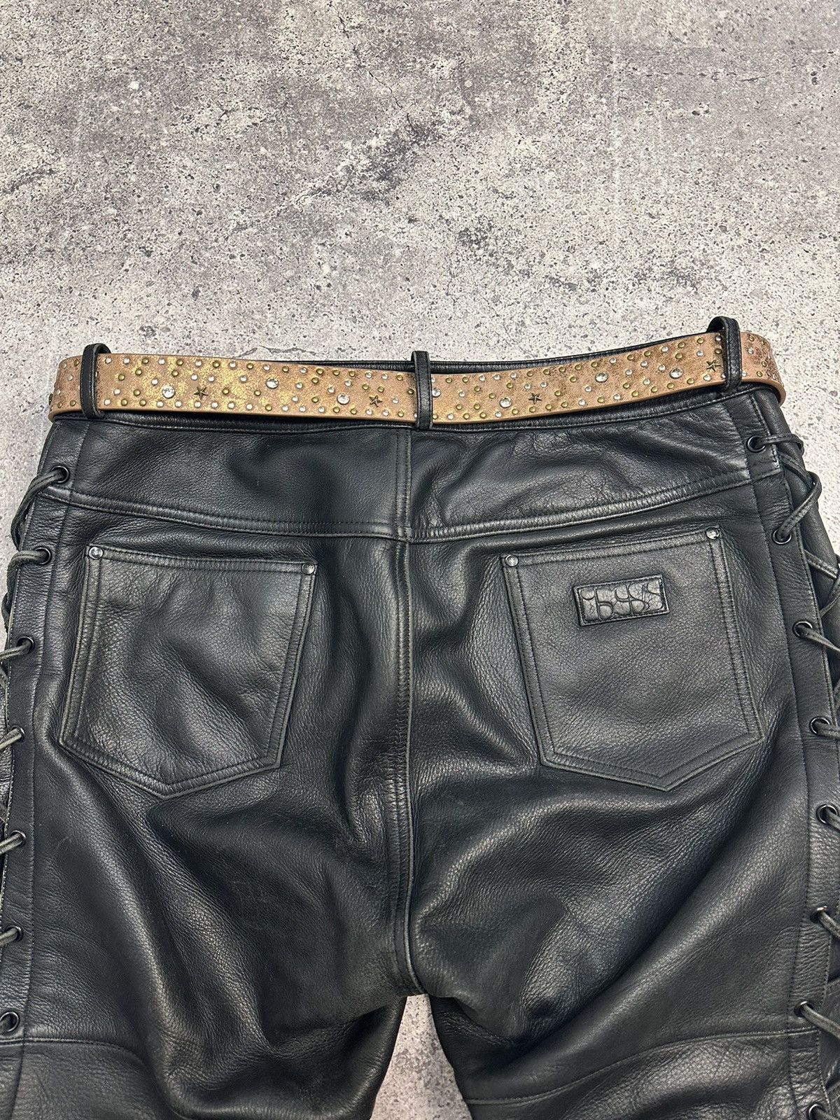 Other Vintage Belt B.B.Simon leather Avantgarde Hysteric Glamour Size ONE SIZE - 9 Thumbnail