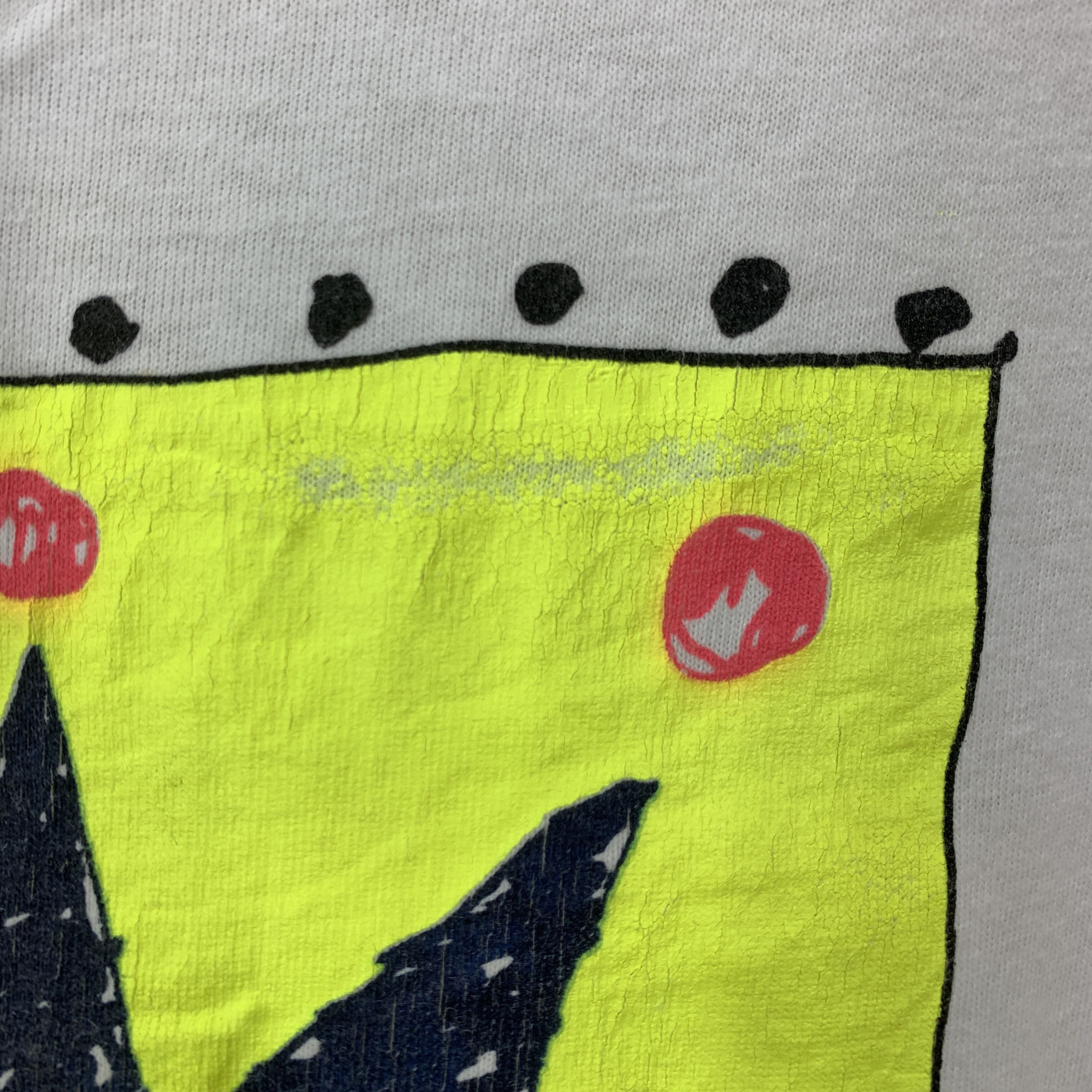 Fruit Of The Loom 90s Vintage HONOLULU STREET CLOWN T Shirt #1795/07 Size US L / EU 52-54 / 3 - 5 Thumbnail