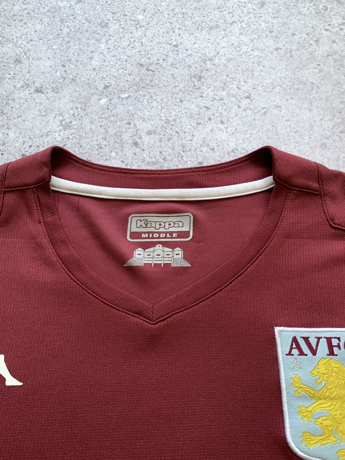 Kappa 🔥KAPPA ASTON VILLA 2019/20 HOME SOCCER JERSEY SHIRT Size US M / EU 48-50 / 2 - 10 Thumbnail