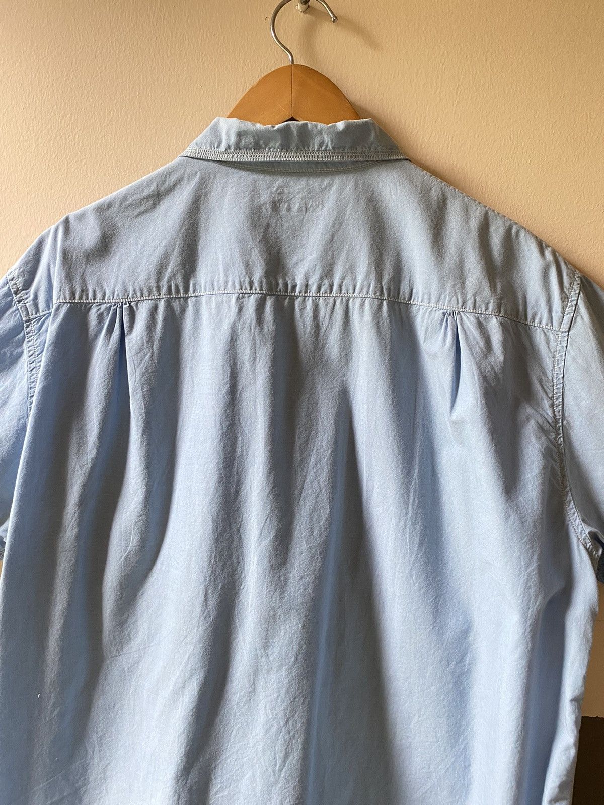 Kapital KAPITAL short-sleeves blue shirt Size US M / EU 48-50 / 2 - 14 Thumbnail
