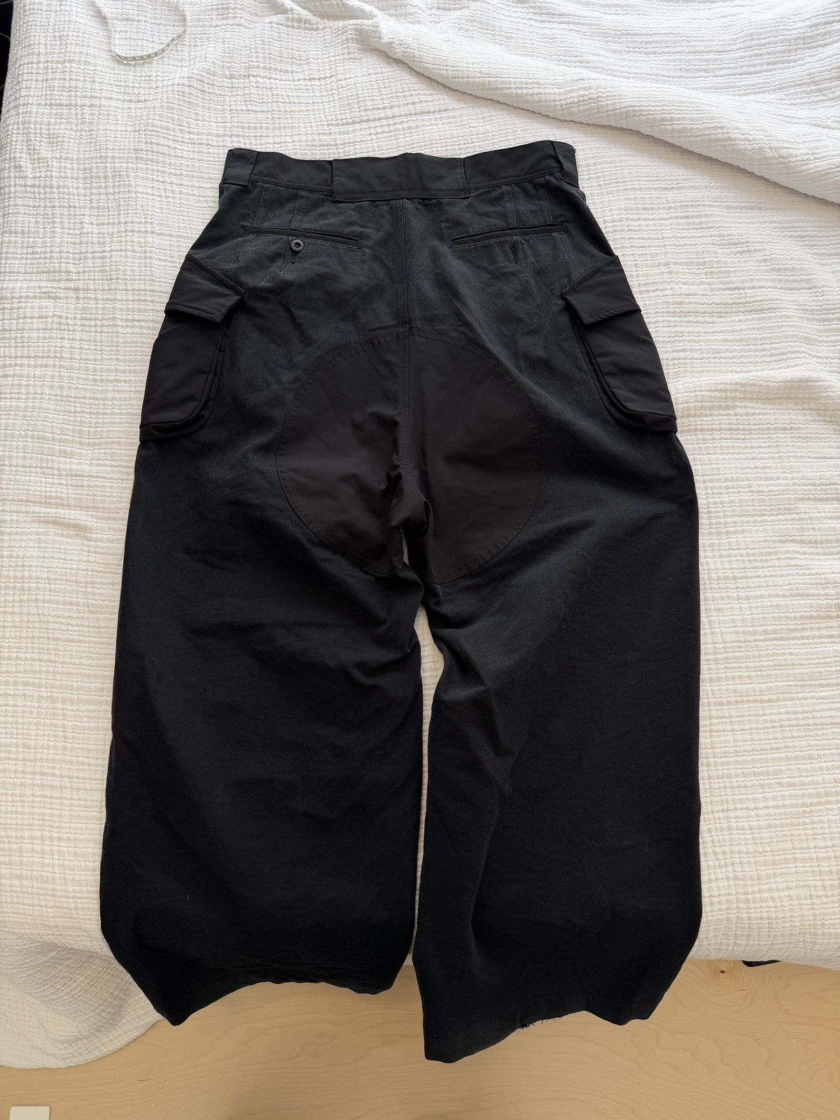 Junya Watanabe Wide Leg Cargo Trousers Size US 33 - 3 Thumbnail
