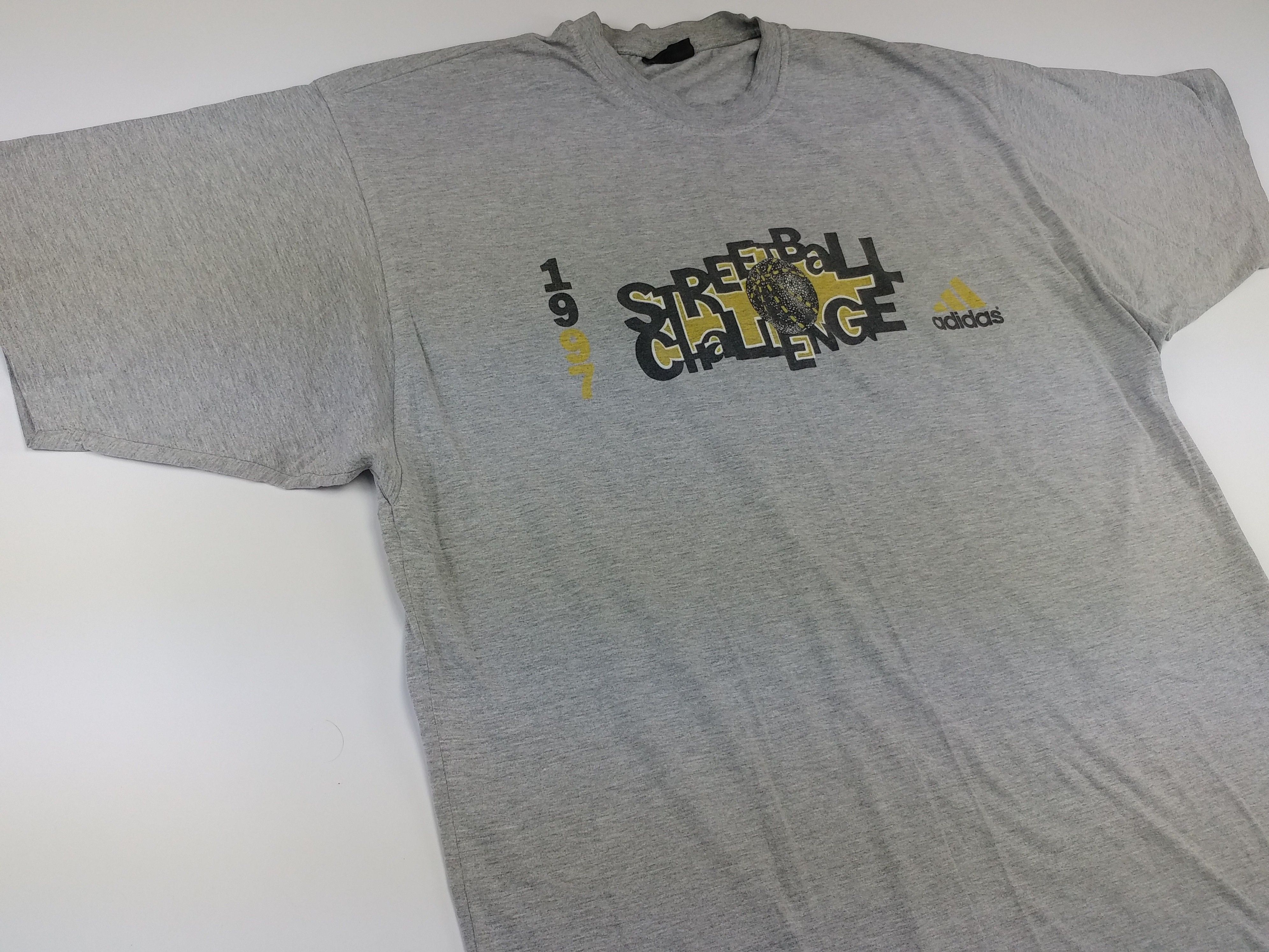 Adidas Adidas Streetball Challenge t-shirt, 1997 Germany, vintage L Size US L / EU 52-54 / 3 - 5 Thumbnail