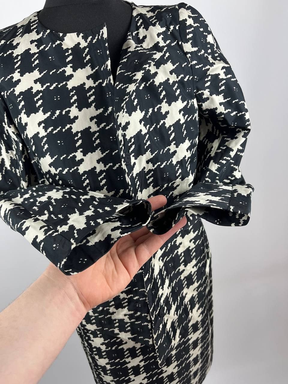 Weekend Max Mara Weekend Max Mara Houndstooth Skirt Suit Set Size M / US 6-8 / IT 42-44 - 6 Thumbnail