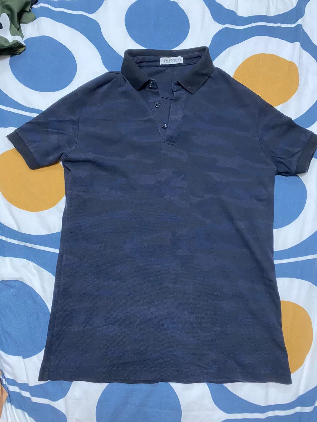 Valentino Valentino Dark Camo Polo Shirt M Size US M / EU 48-50 / 2 - 1 Thumbnail
