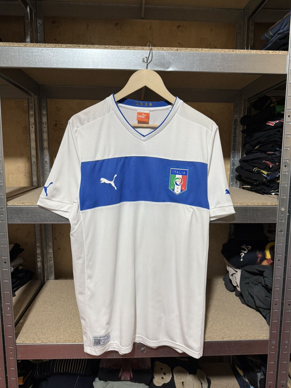 Puma × Vintage Vintage Puma Italy 2012 2013 Away Football Soccer Jersey Size US L / EU 52-54 / 3 - 1 Thumbnail