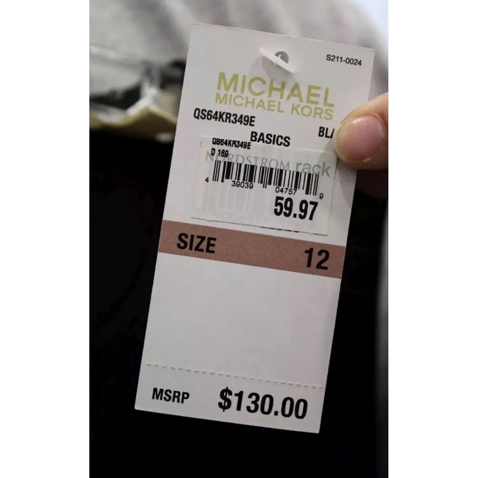 Michael Kors VINTAGE? Michael Kors Basics Blouse Tank Eyelet Pattern Black 12 Women Shirt? Size XL / US 12-14 / IT 48-50 - 3 Thumbnail