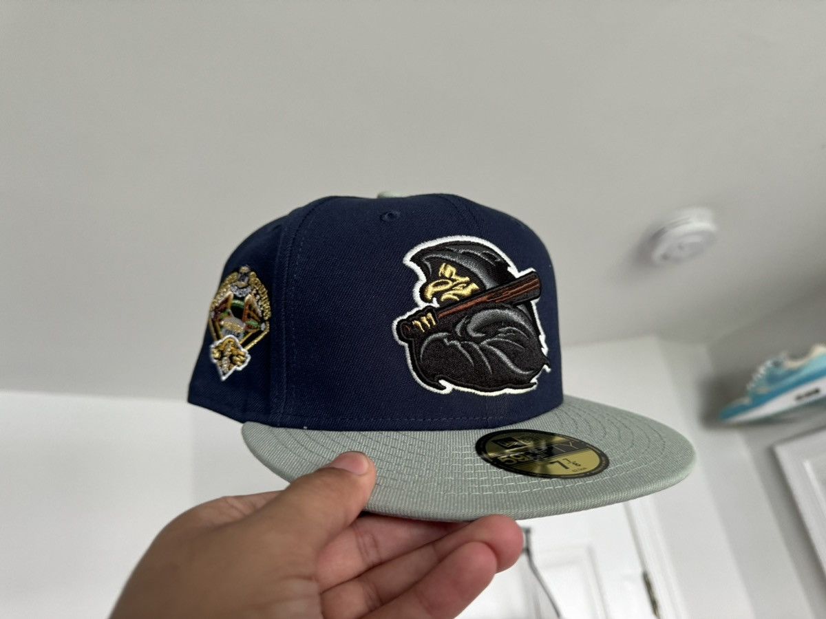 image of Hat Club x Myfitteds Rochester Red Wings 20Th Anniversary Medicodelapeste 7 1/2 in Nightshade, Men'