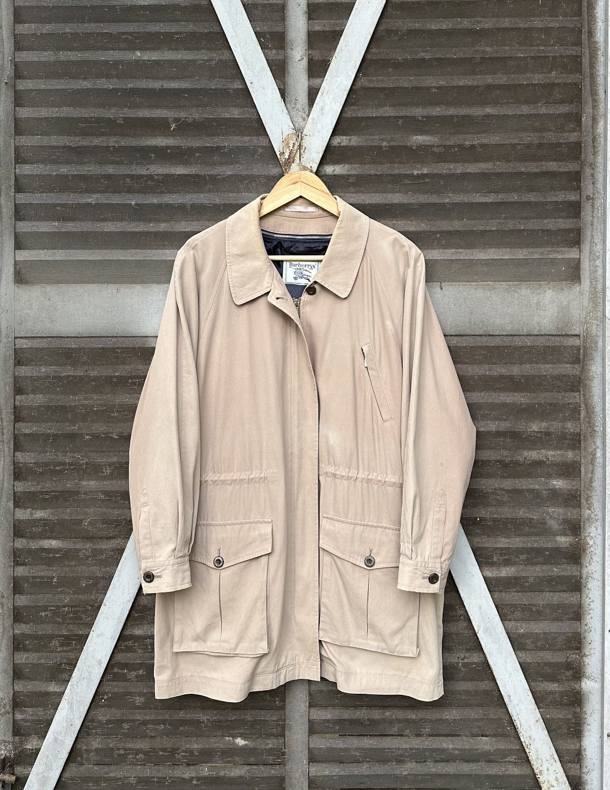 Burberry Vintage Burberry's Prorsum Nude Utility Jacket (Woman) Size US L / EU 52-54 / 3 - 2 Thumbnail