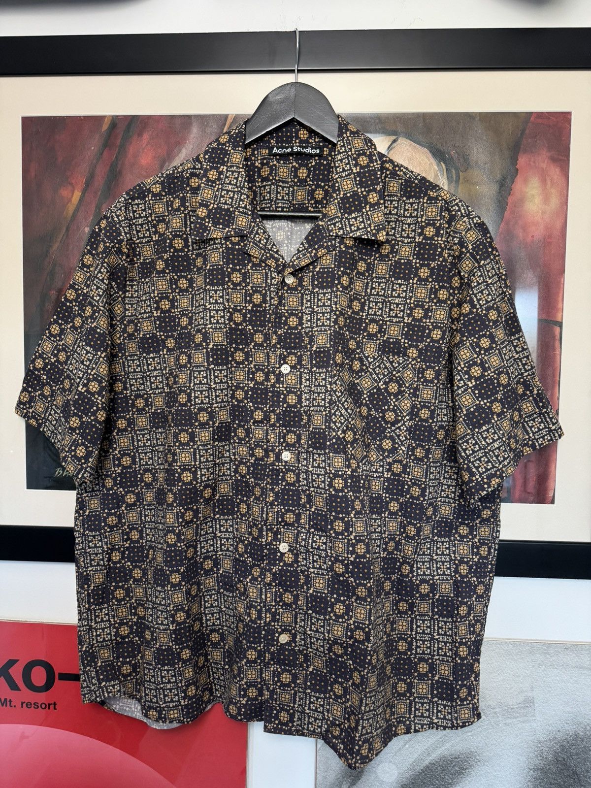 Acne Studios Acne Studios Boxy Button Up Shirt Designer Oversize Luxury Size US S / EU 44-46 / 1 - 1 Thumbnail