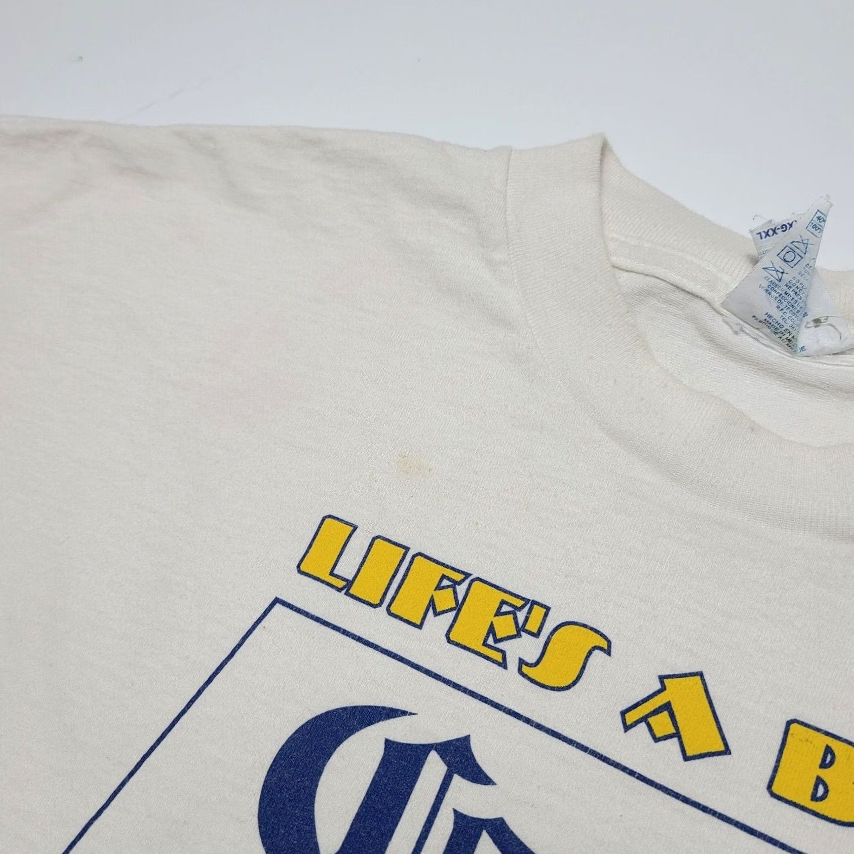 Vintage VINTAGE Corona Extra Cancun Mexico T-Shirt 2XL Men’s Beer Cerveza 90s Beach Retro Logo Shirt Mens Size US XXL / EU 58 / 5 - 5 Thumbnail