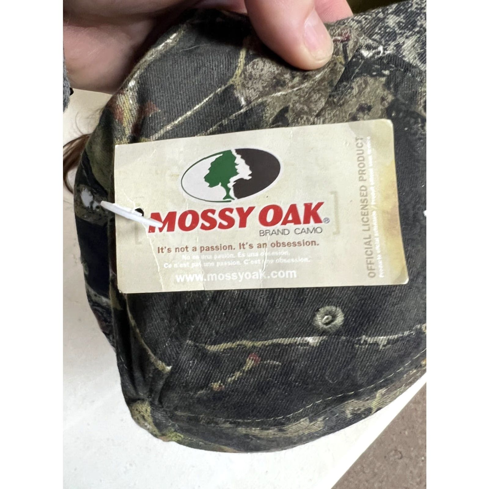 Vintage Predator Baseball Cap Unisex Adults Adjustable Camouflage Hunting Hat Embroidered Mossey Oak Cap Size ONE SIZE - 6 Thumbnail