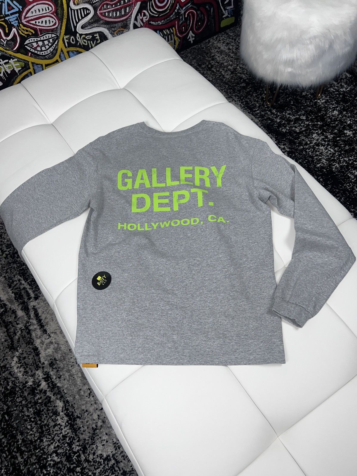 GALLERY DEPT. ロングスリーブTシャツ グレー GALLERY DEPT. ロングスリーブTシャツ グレー GALLERY DEPT. ロング